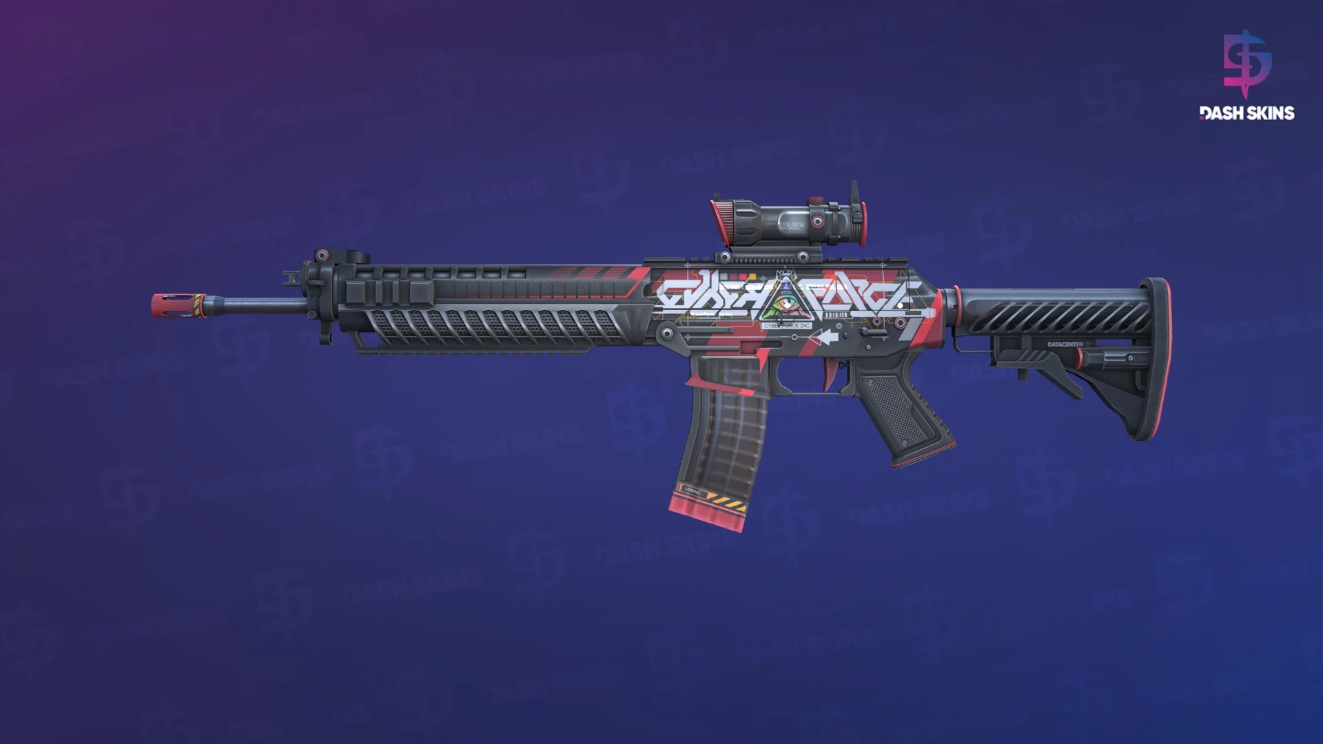 SG 553 | Cyberforce (Factory New) Screenshot Playside