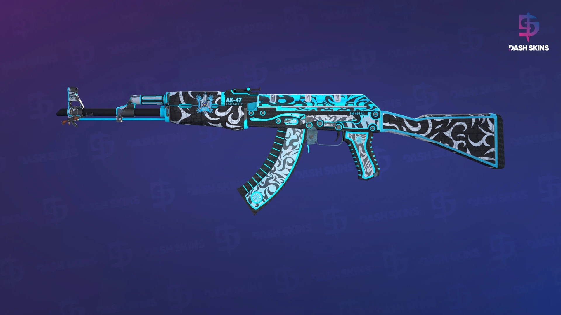 AK-47 | Frontside Misty (Field-Tested) Screenshot Playside