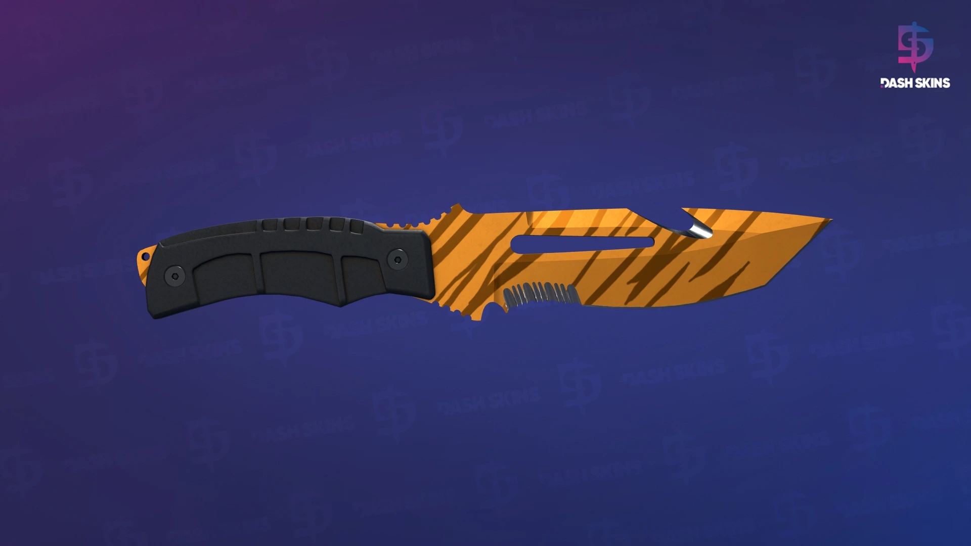 ★ Survival Knife | Tiger Tooth (Factory New) Screenshot Playside