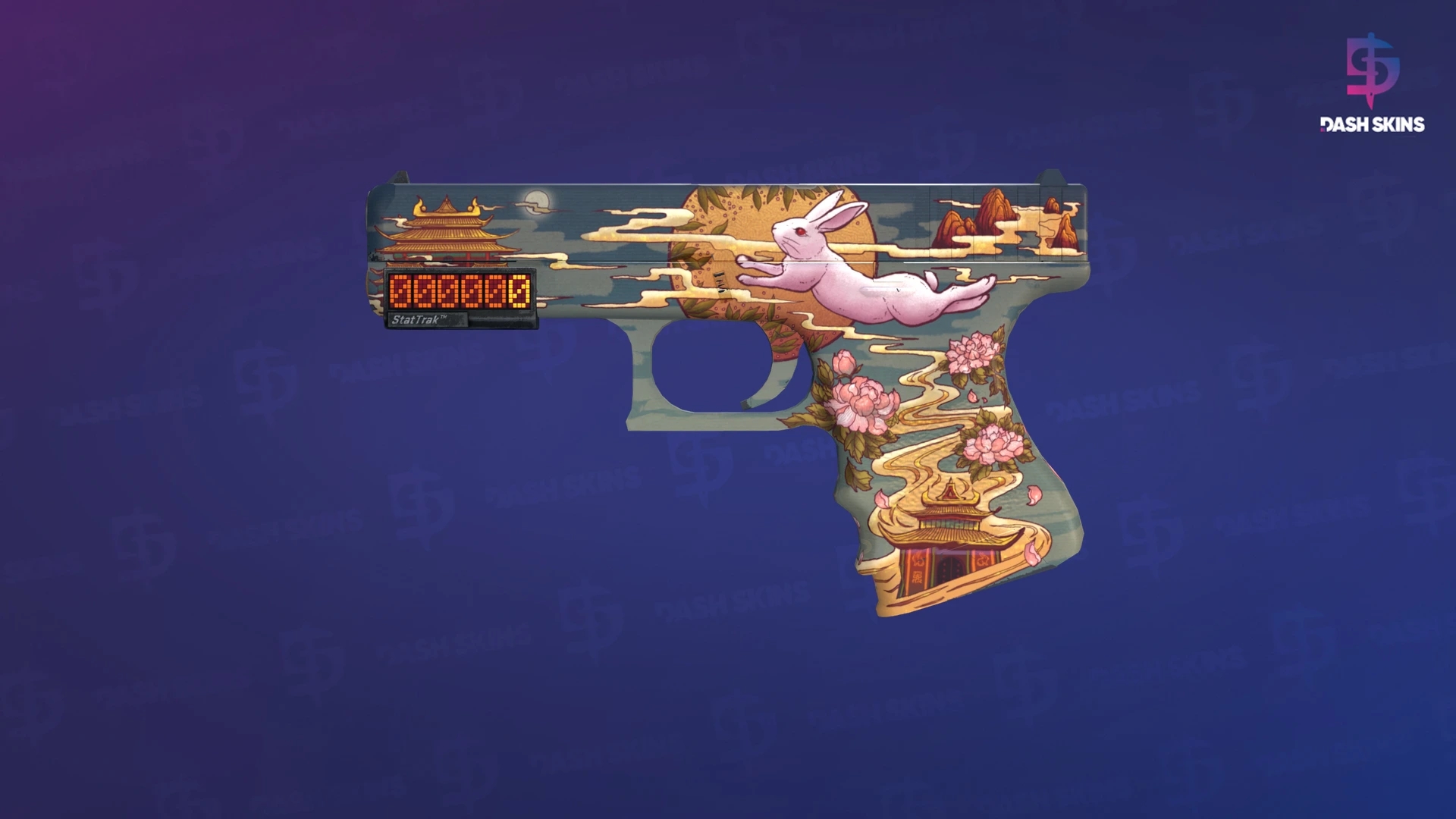 StatTrak™ Glock-18 | Umbral Rabbit (Minimal Wear) Screenshot Playside