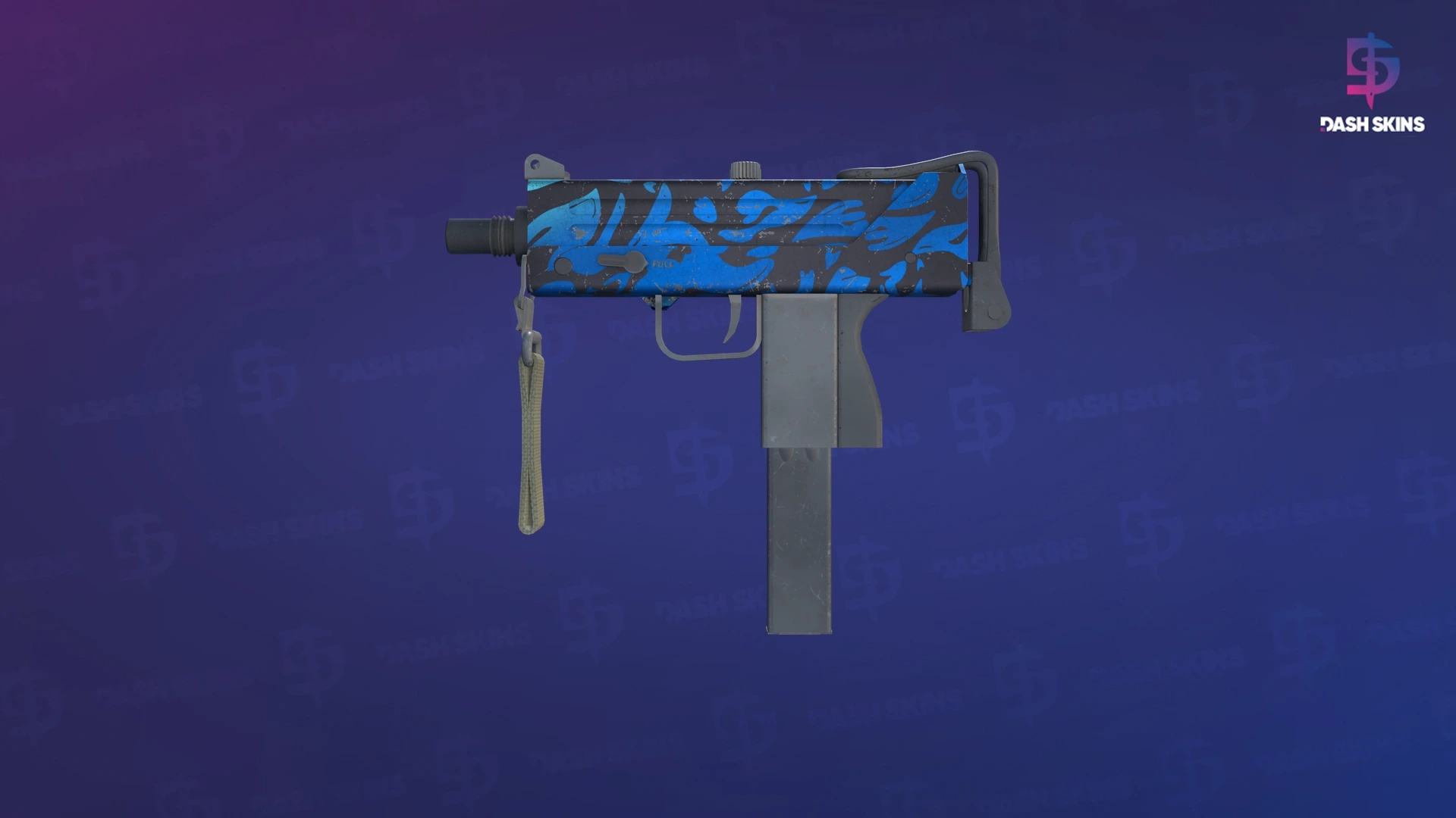MAC-10 | Oceanic (Field-Tested) Screenshot Playside