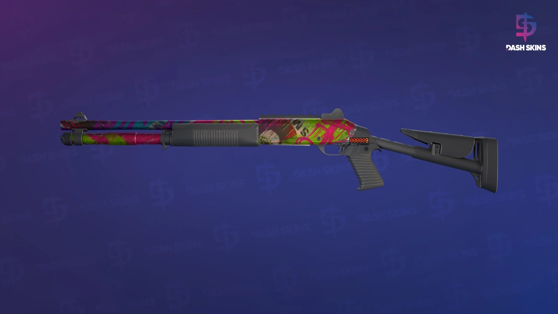 StatTrak™ XM1014 | XOXO (Battle-Scarred) Screenshot Playside