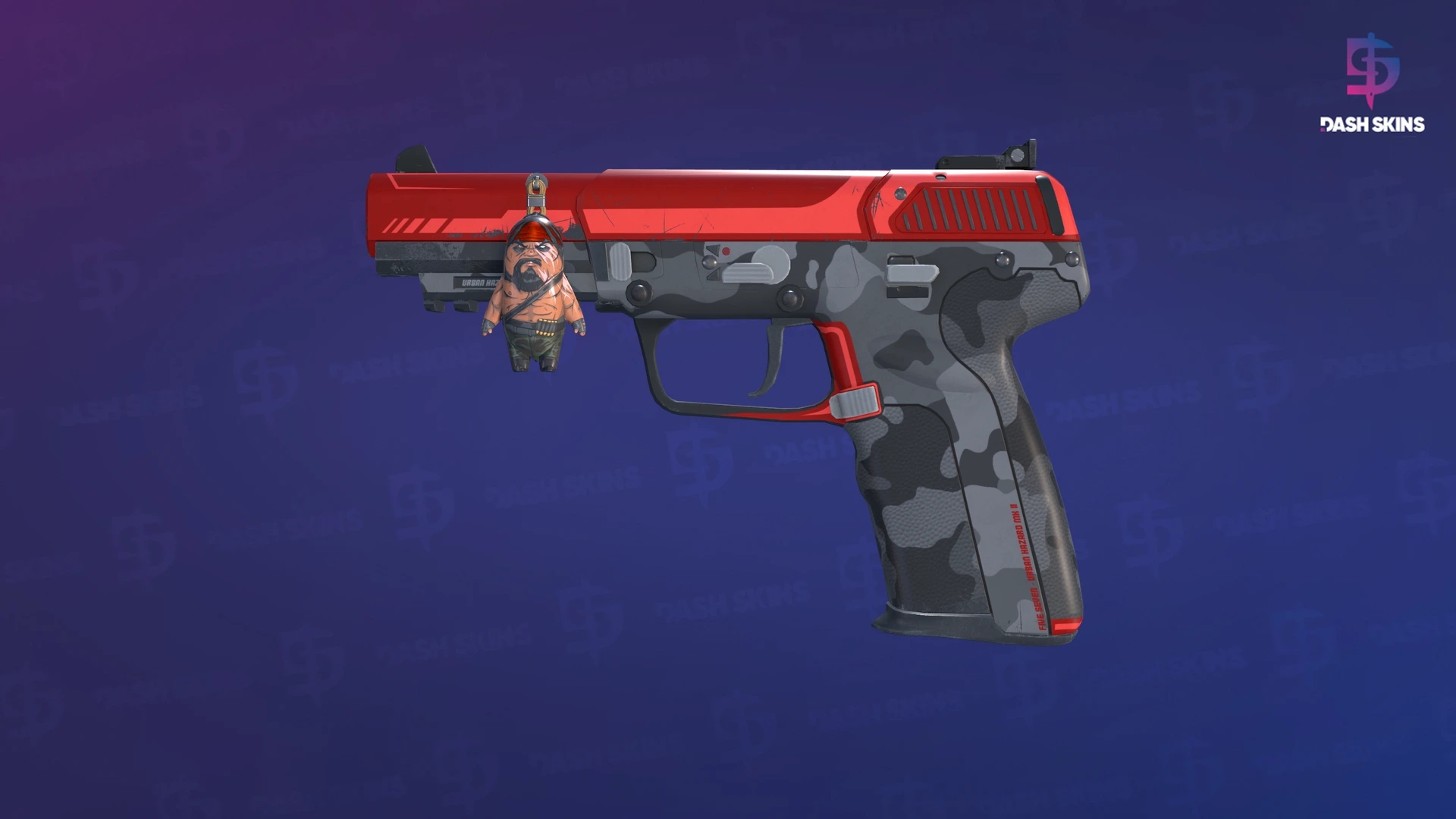 Five-SeveN | Urban Hazard (Minimal Wear) Screenshot Playside
