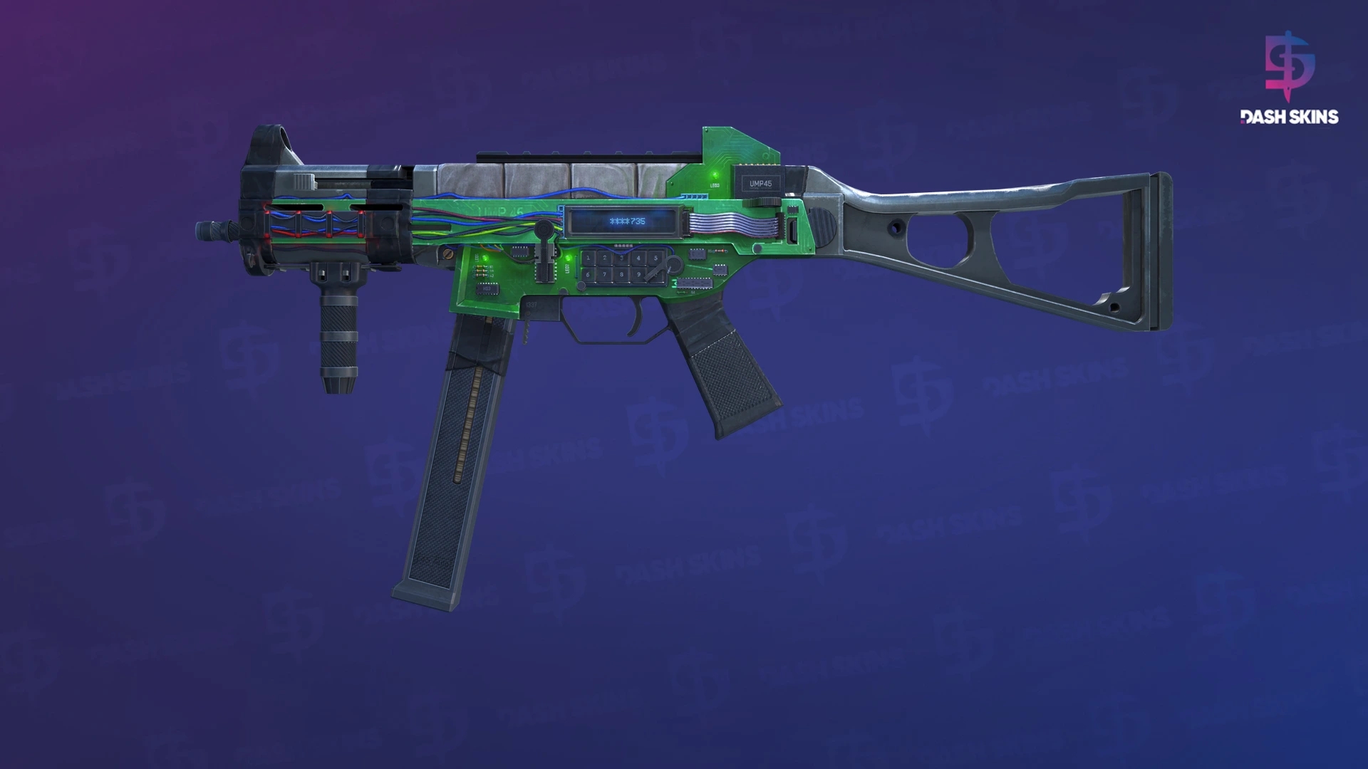 UMP-45 | Plastique (Minimal Wear) Screenshot Playside