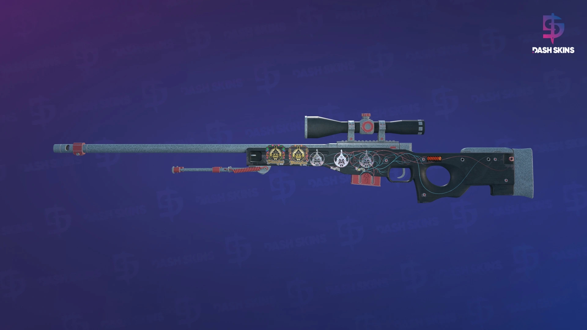 StatTrak™ AWP | Capillary (Minimal Wear) Screenshot Playside