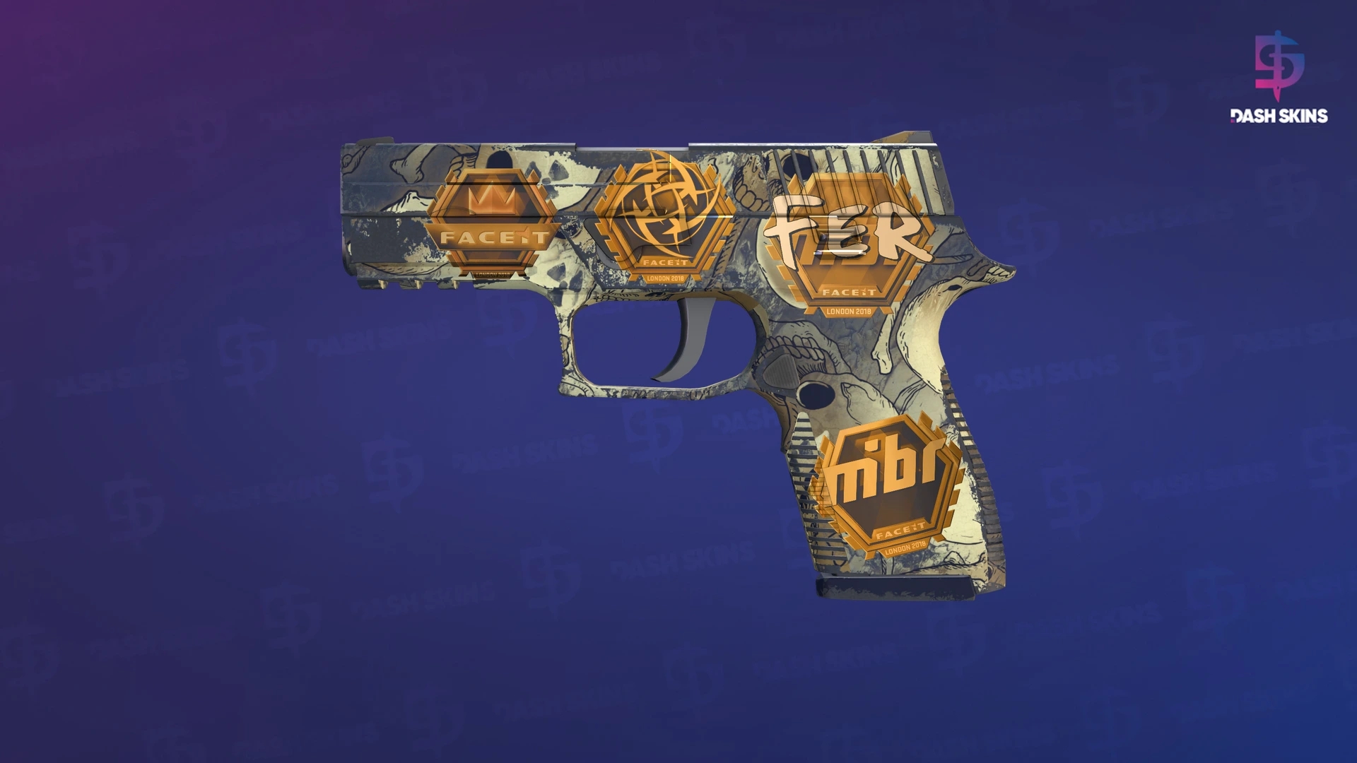 Souvenir P250 | Contamination (Field-Tested) Screenshot Playside