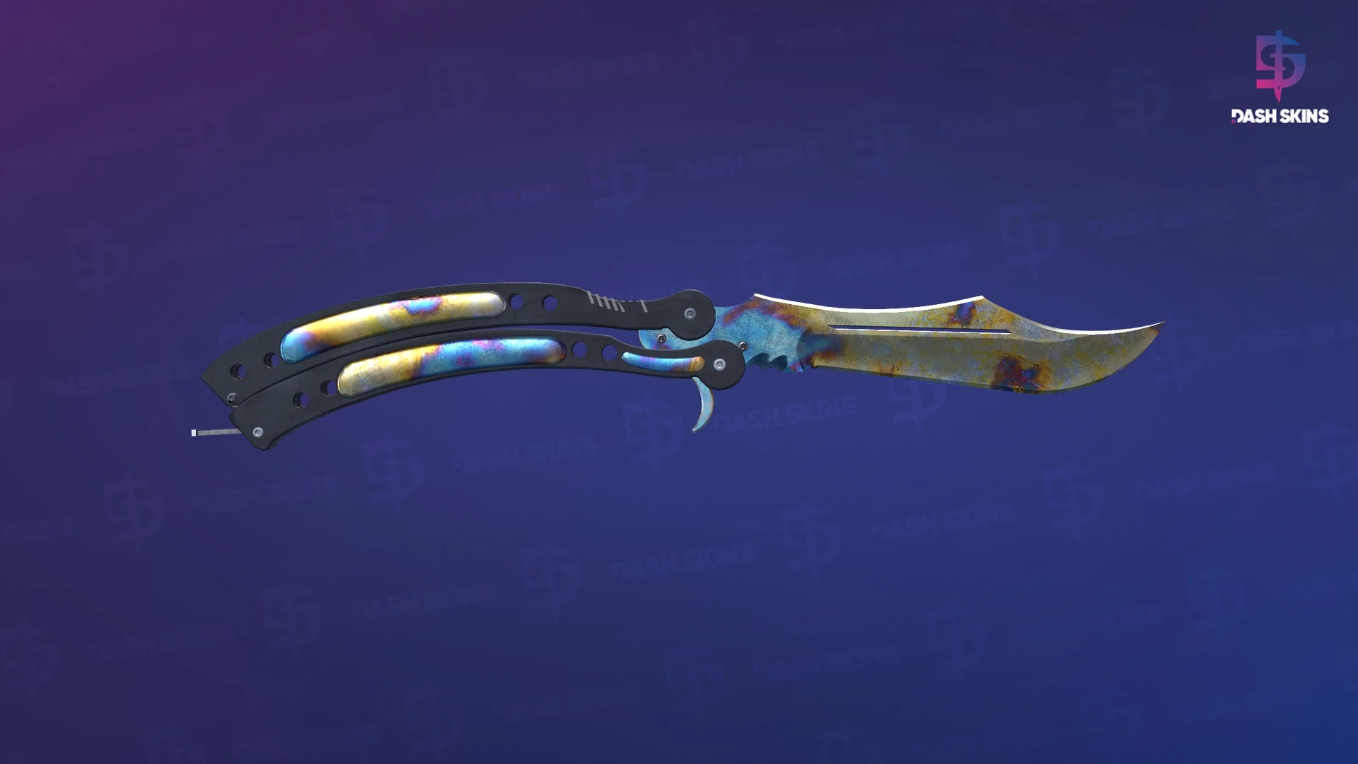 ★ Butterfly Knife | Case Hardened (Field-Tested) Screenshot Playside