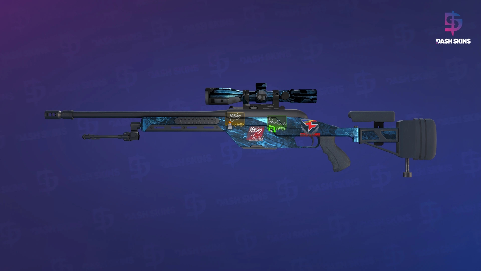 SSG 08 | Abyss (Field-Tested) Screenshot Playside