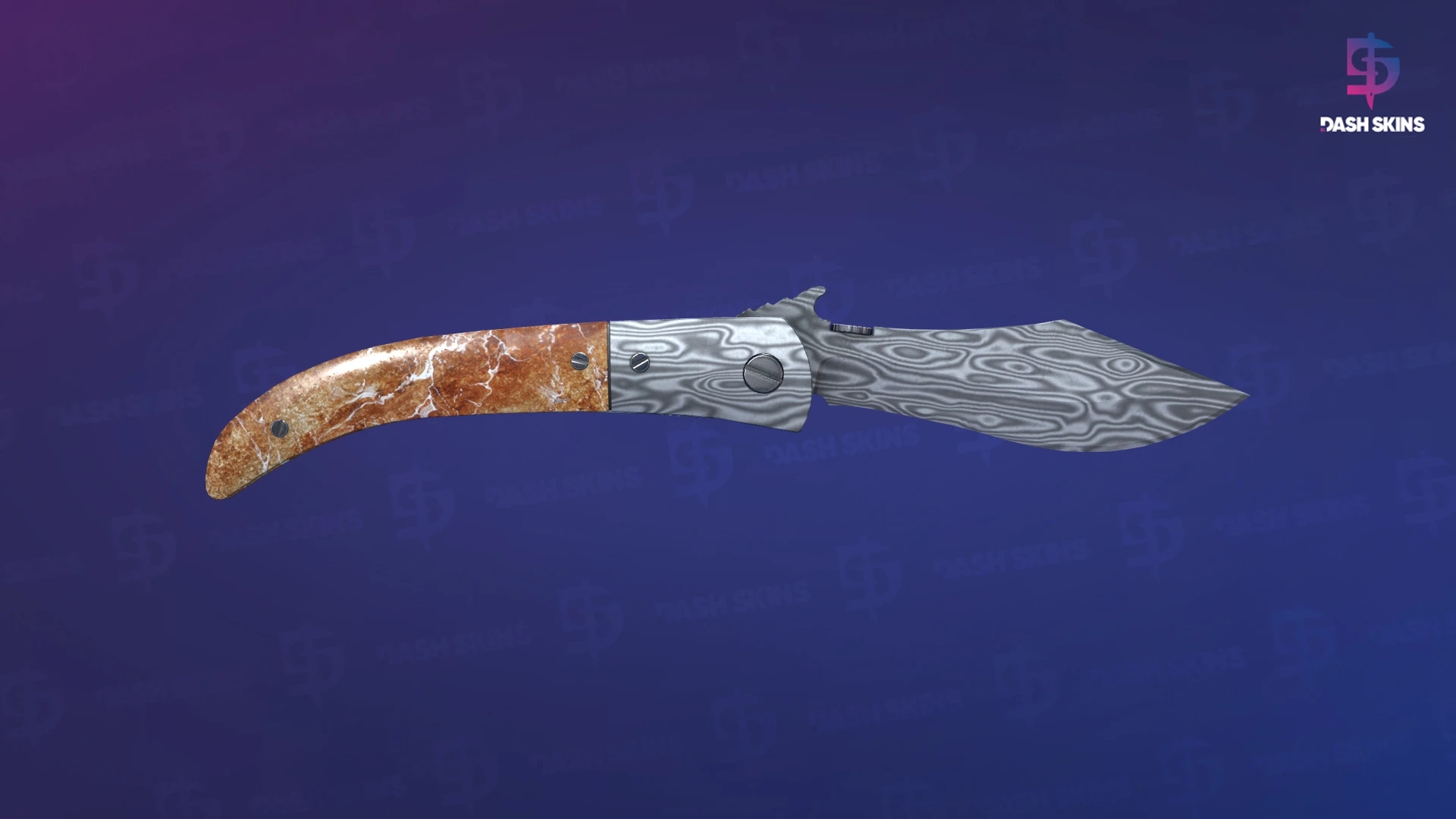★ Navaja Knife | Damascus Steel (Field-Tested) Screenshot Playside