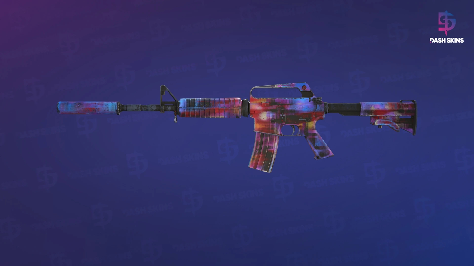 M4A1-S | Glitched Paint (Field-Tested) Screenshot Playside