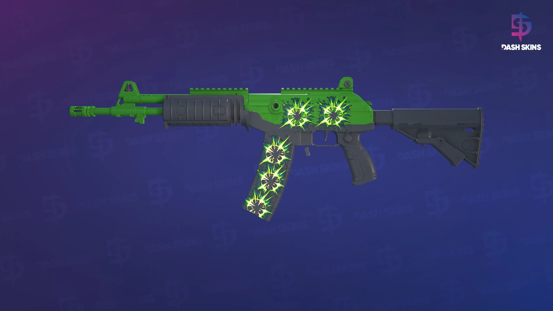 Galil AR | Green Apple (Factory New) Screenshot Playside