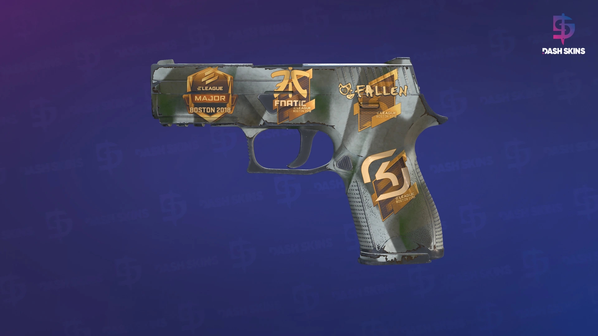 Souvenir P250 | Bone Mask (Field-Tested) Screenshot Playside