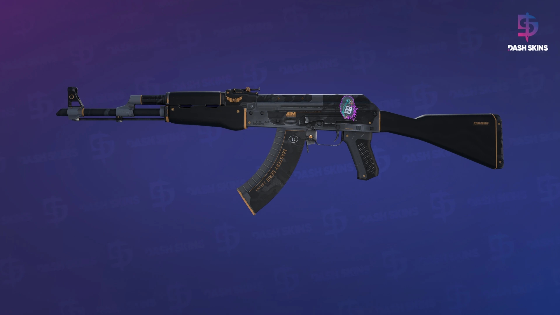 AK-47 | Elite Build (Minimal Wear) Screenshot Playside