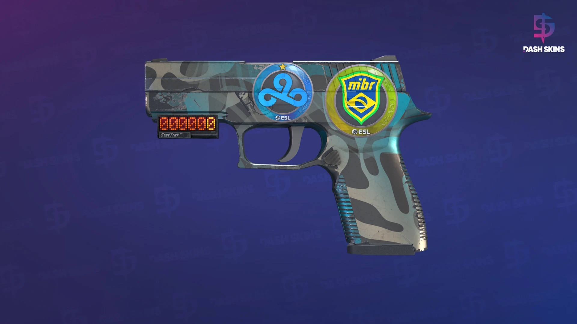 StatTrak™ P250 | Ripple (Field-Tested) Screenshot Playside