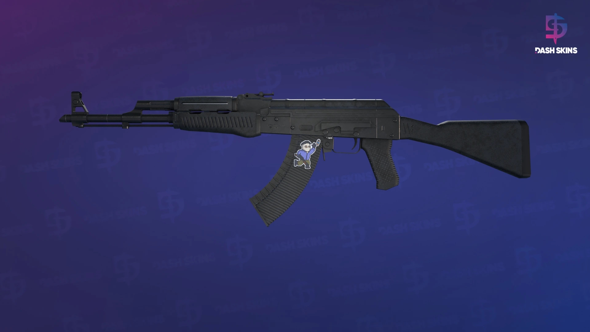 AK-47 | Slate (Battle-Scarred) Screenshot Playside
