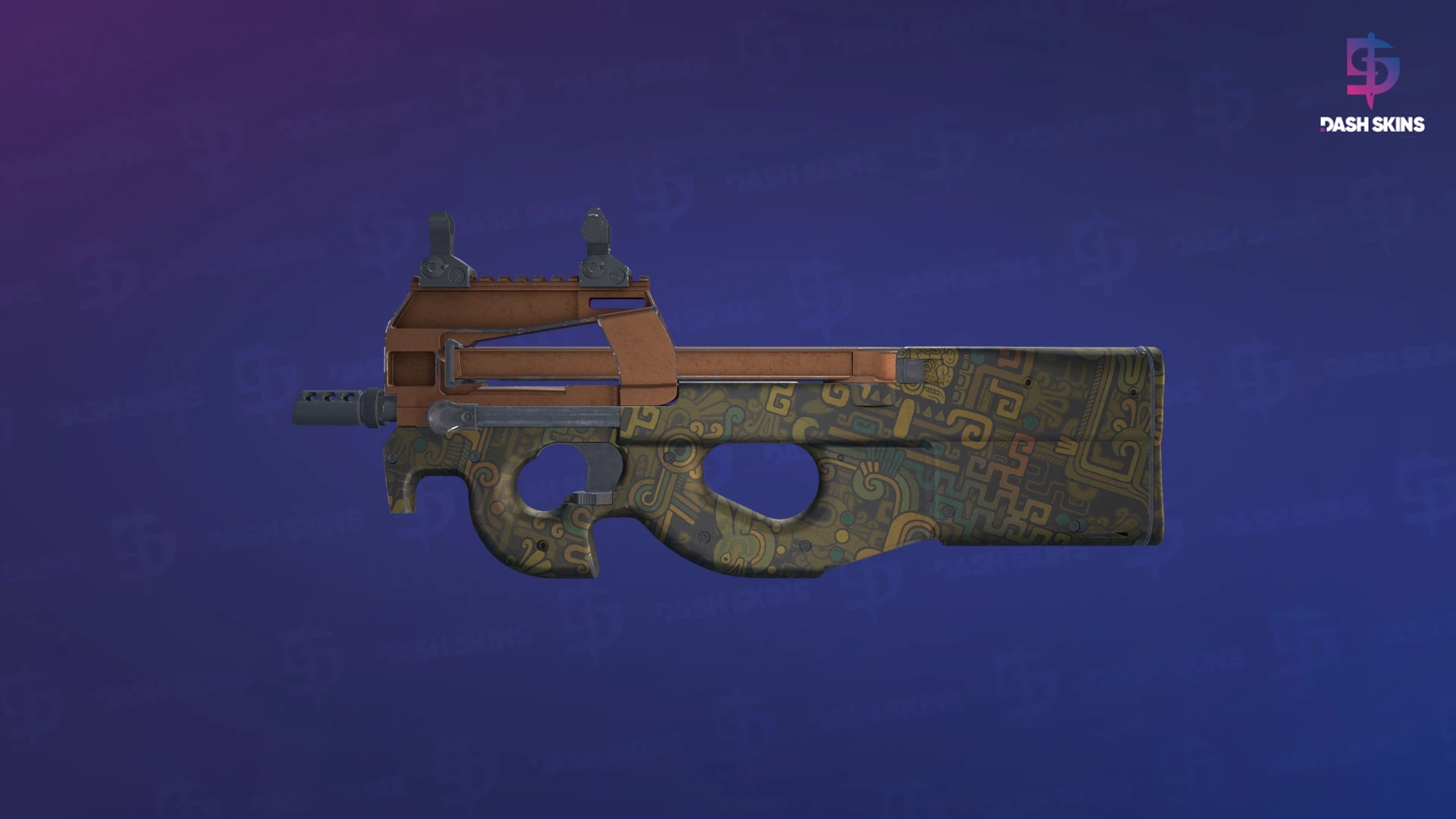 P90 | Ancient Earth (Field-Tested) Screenshot Playside