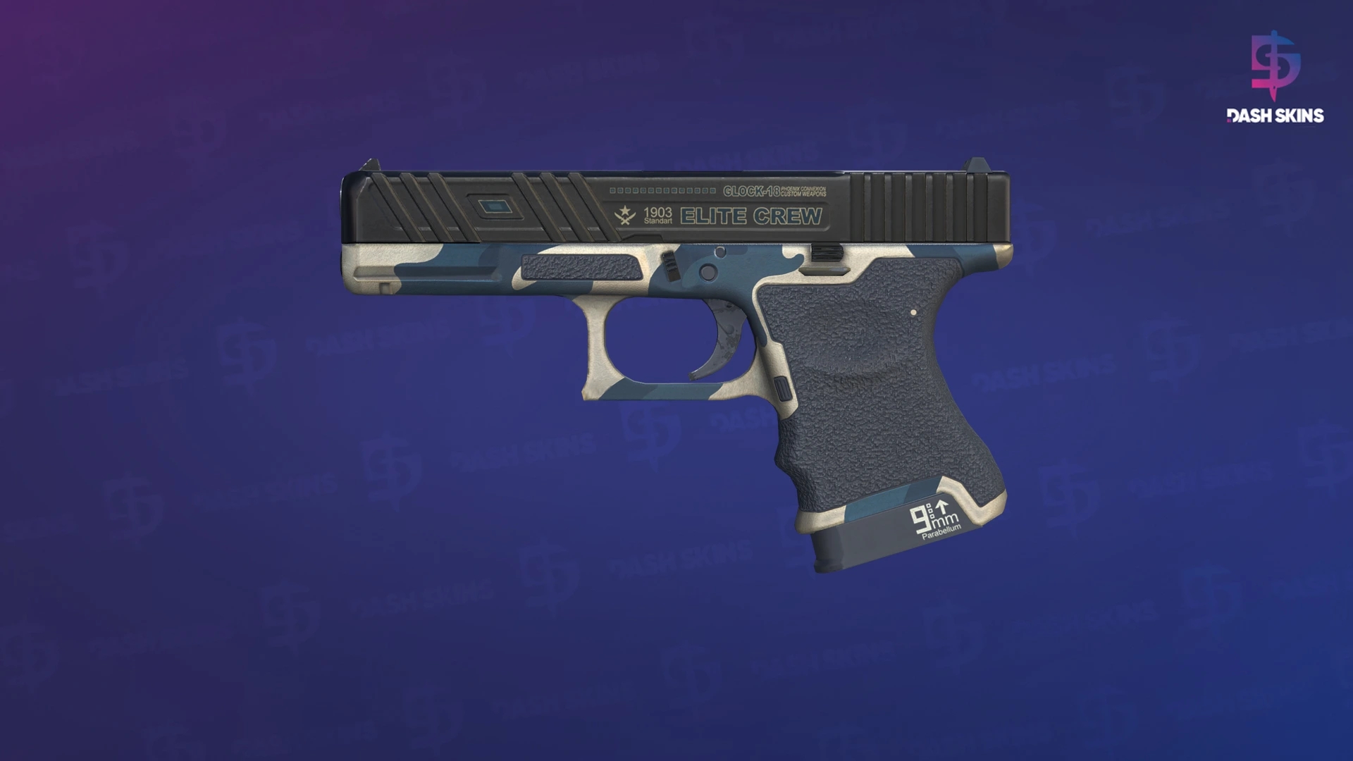 Glock-18 | Winterized (Minimal Wear) Screenshot Playside