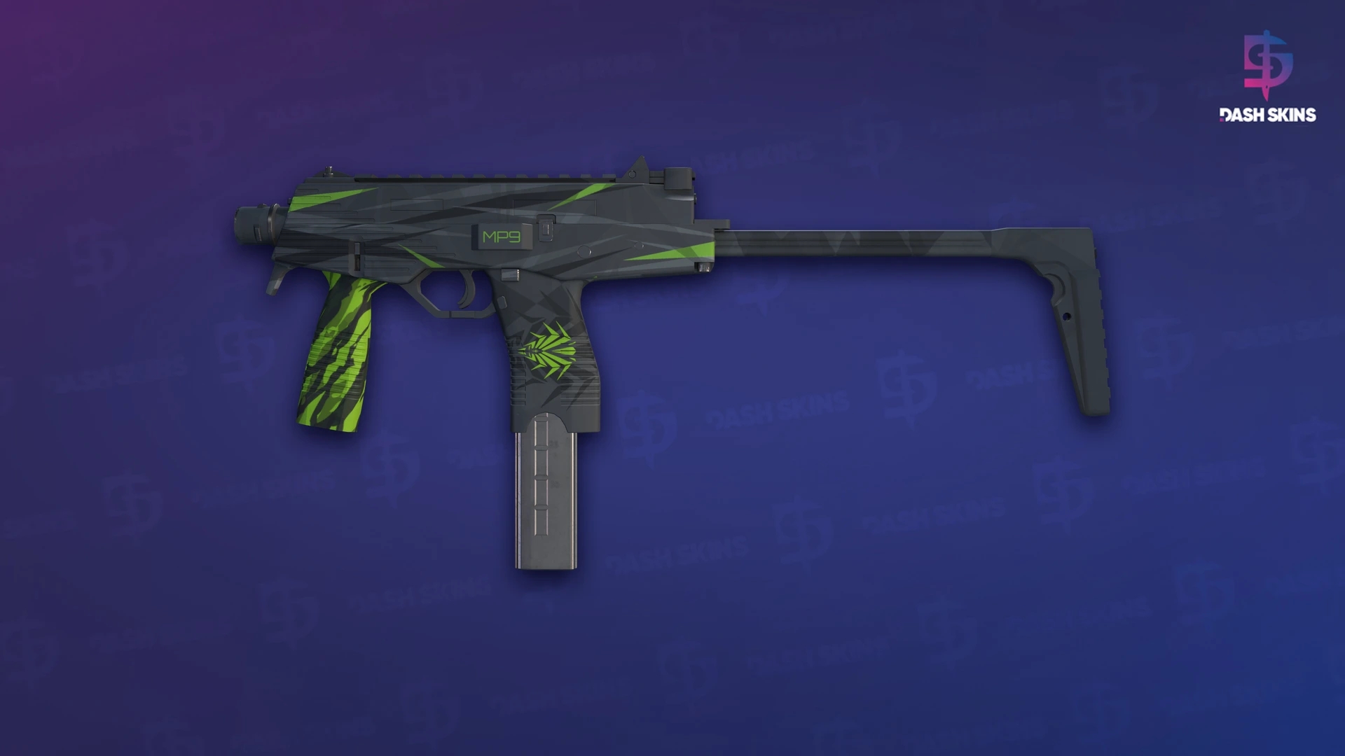MP9 | Deadly Poison (Minimal Wear) Screenshot Playside