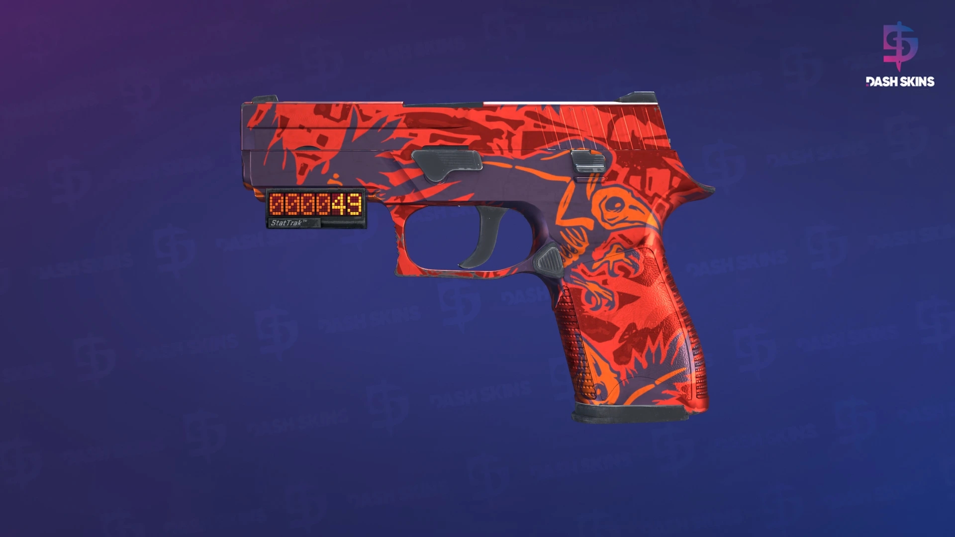 StatTrak™ P250 | Nevermore (Minimal Wear) Screenshot Playside