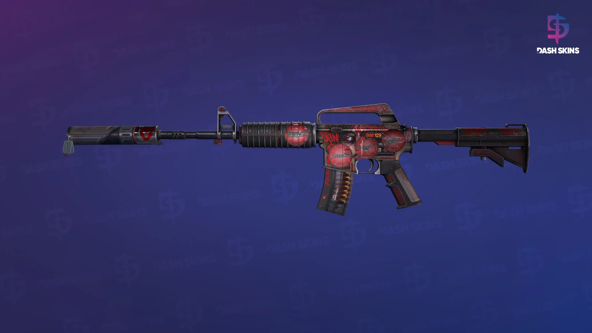StatTrak™ M4A1-S | Night Terror (Minimal Wear) Screenshot Playside