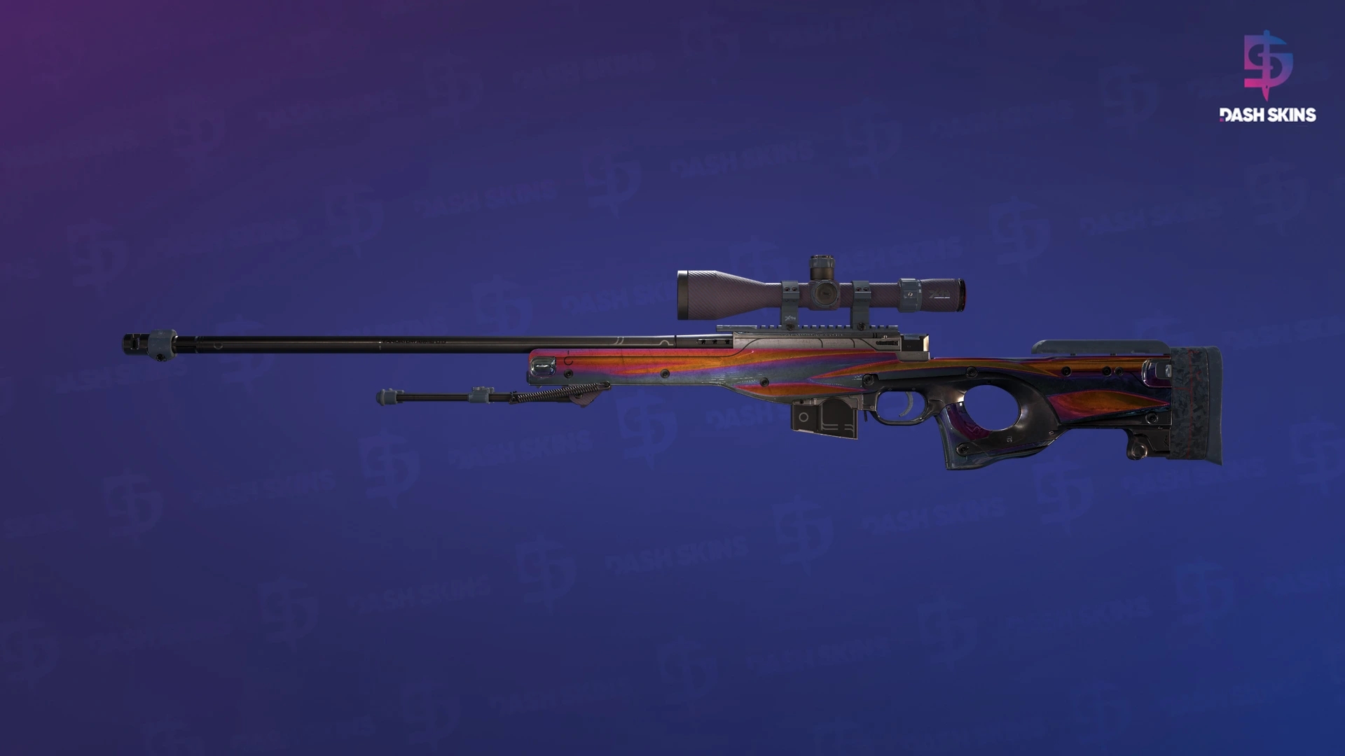 AWP | Chrome Cannon (Battle-Scarred) Screenshot Playside