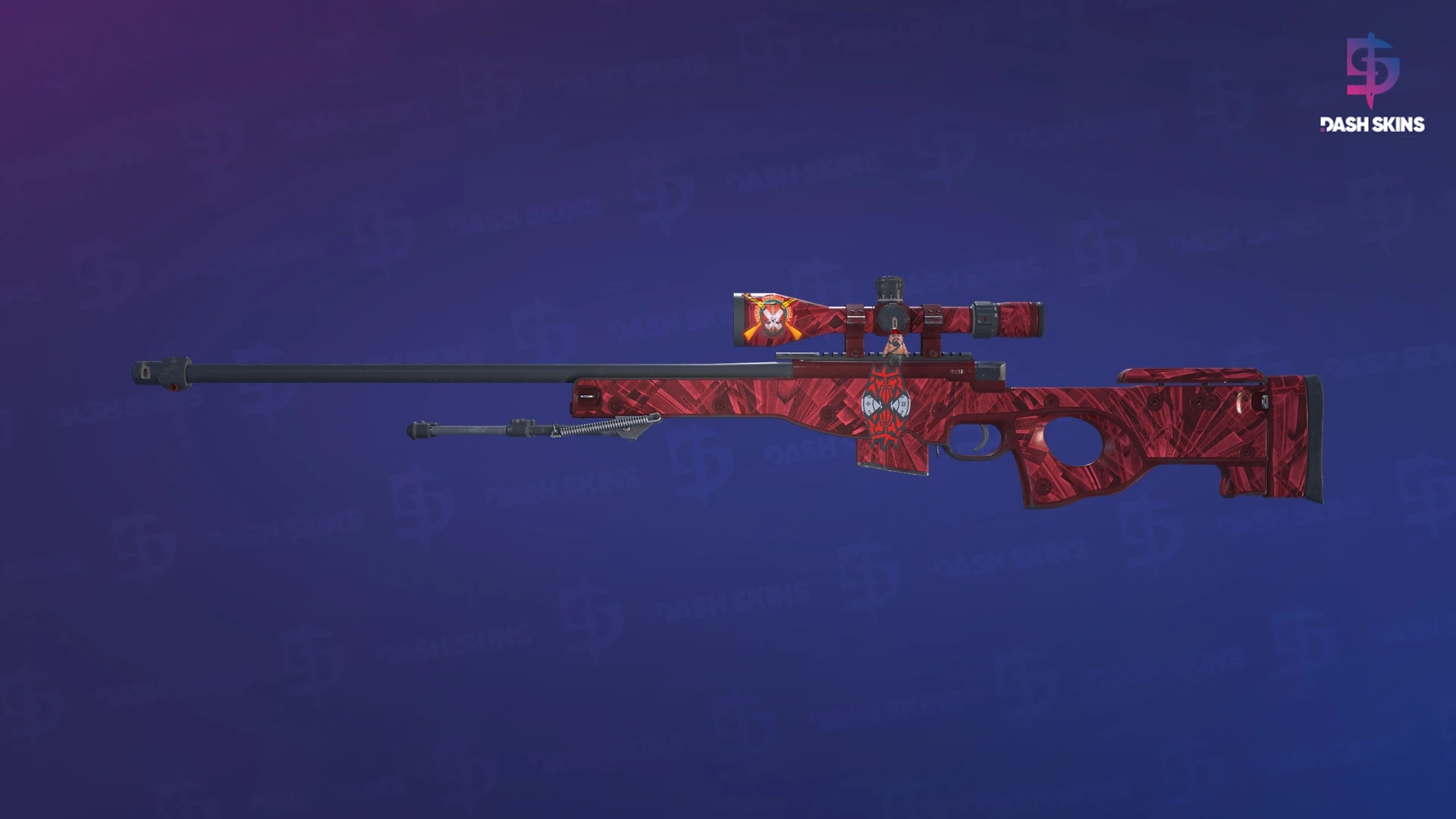 AWP | Exothermic (Well-Worn) Screenshot Playside