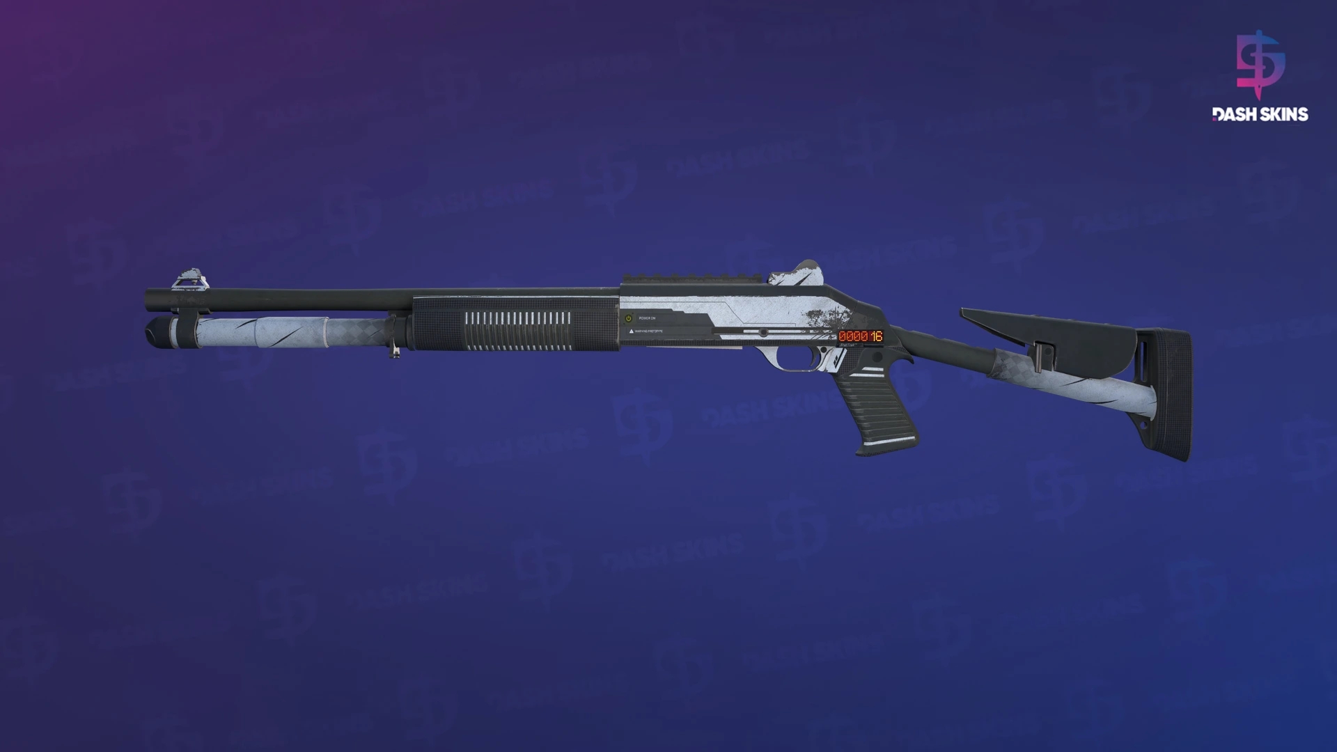 StatTrak™ XM1014 | Black Tie (Battle-Scarred) Screenshot Playside