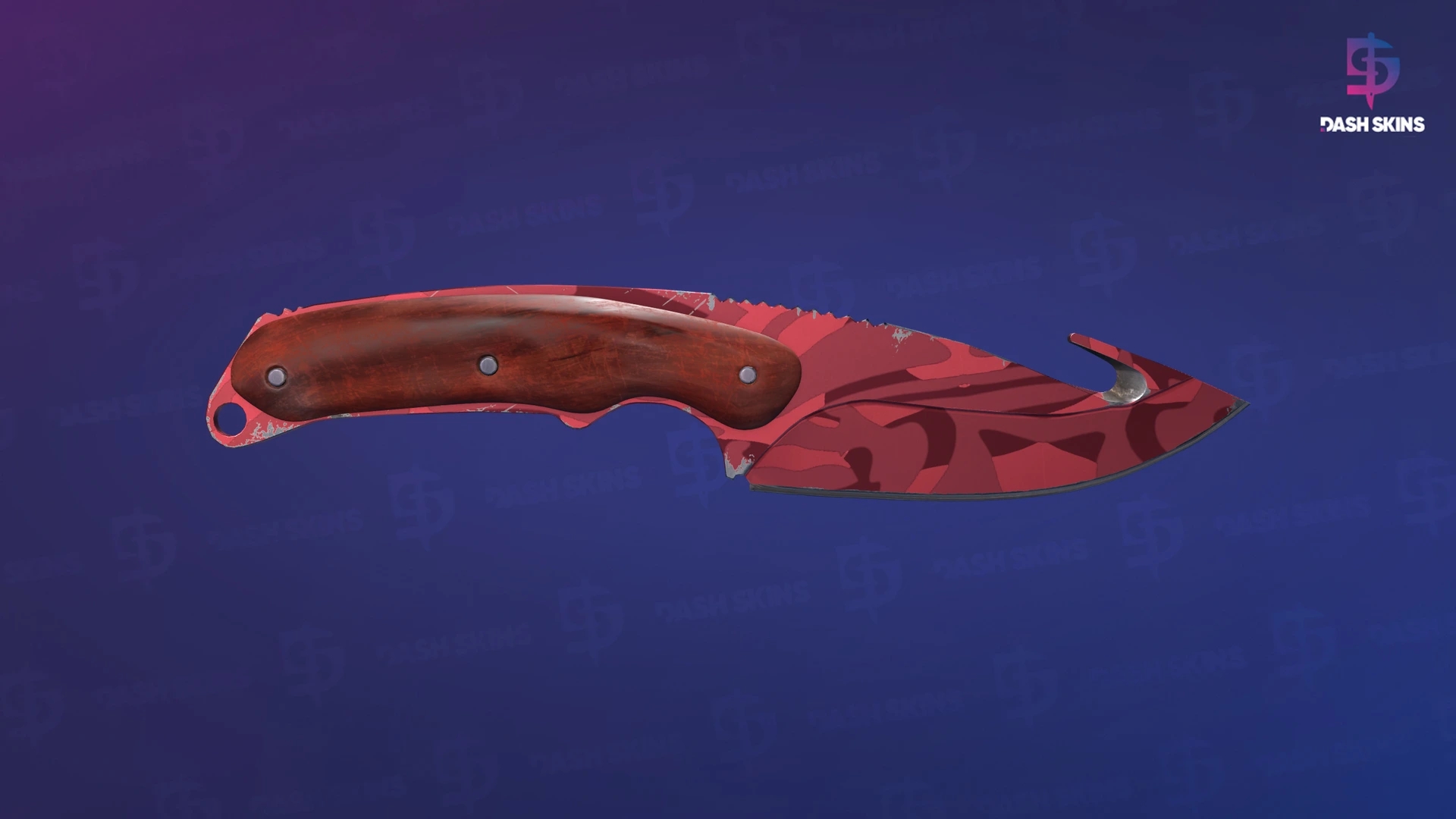 ★ Gut Knife | Slaughter (Minimal Wear) Screenshot Playside