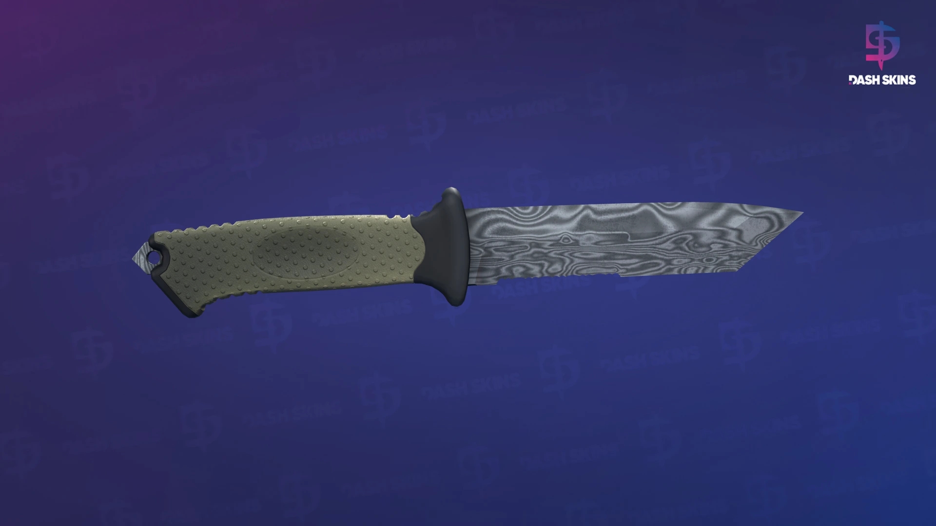 ★ Ursus Knife | Damascus Steel (Field-Tested) Screenshot Playside