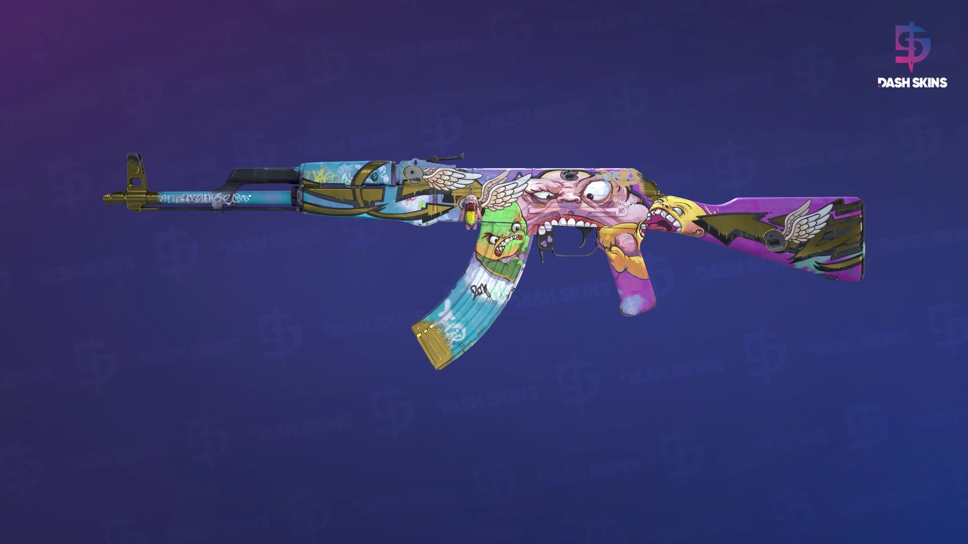 AK-47 | B the Monster (Field-Tested) Screenshot Playside