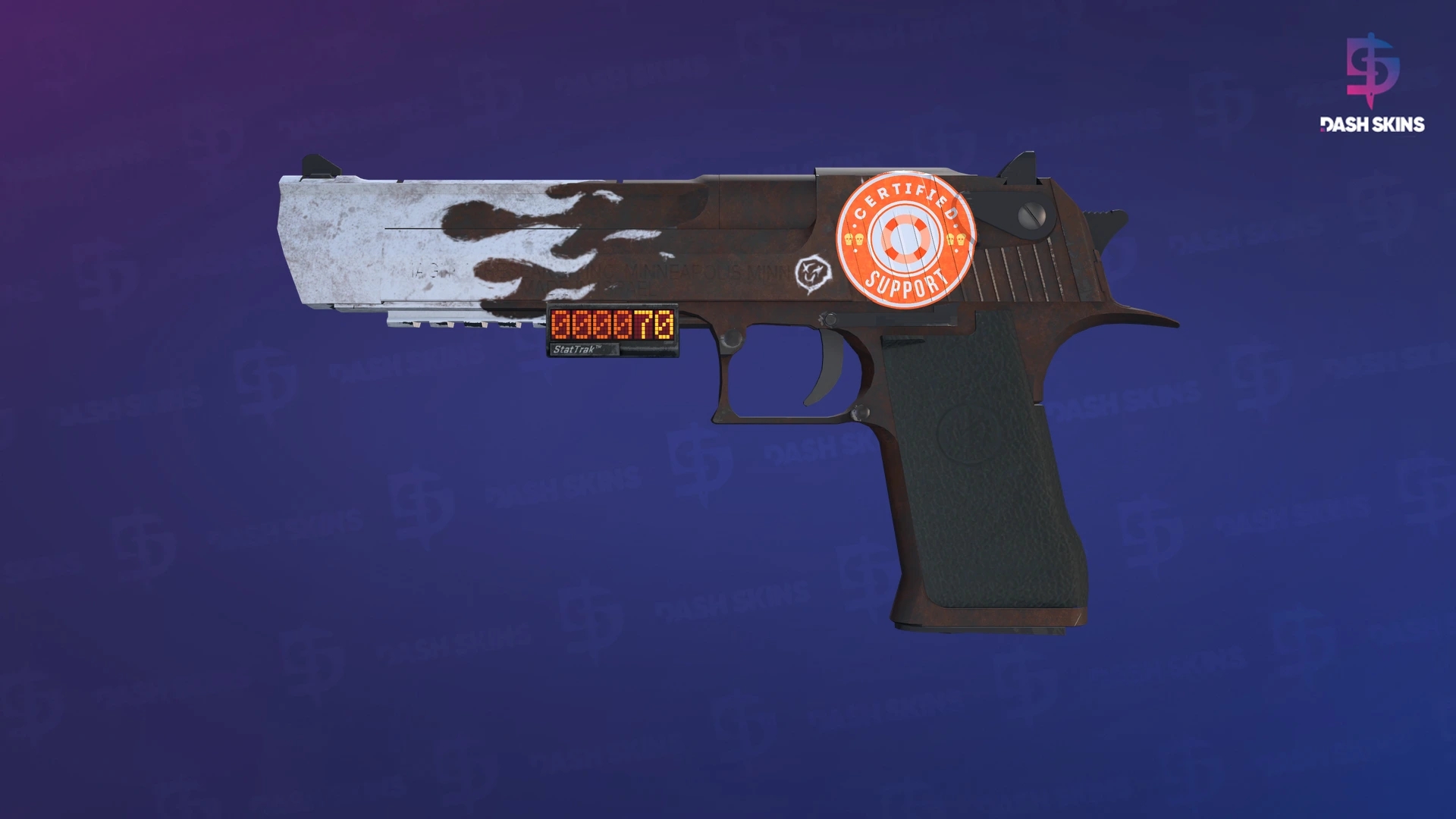 StatTrak™ Desert Eagle | Oxide Blaze (Factory New) Screenshot Playside