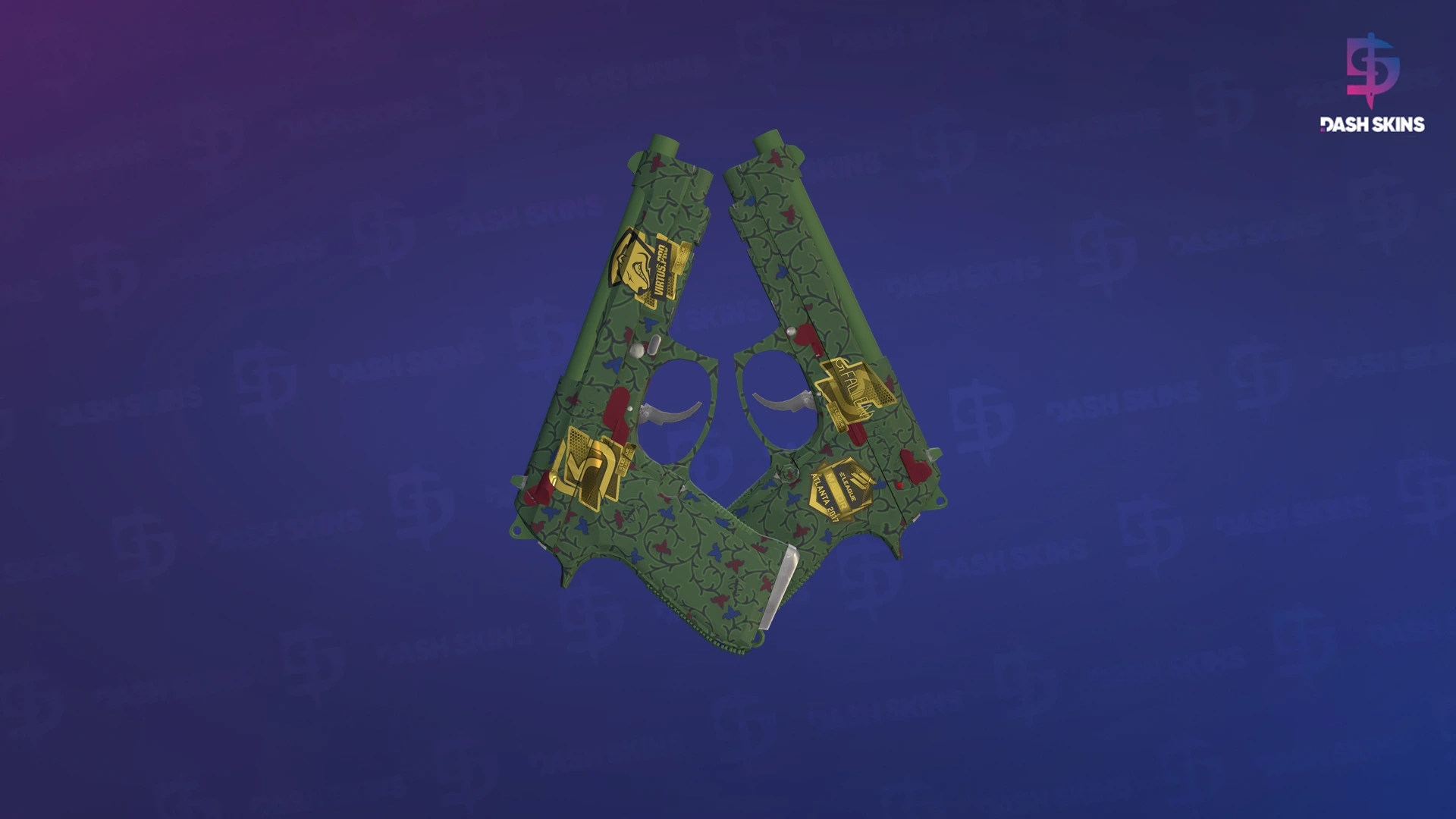 Souvenir Dual Berettas | Briar (Factory New) Screenshot Playside