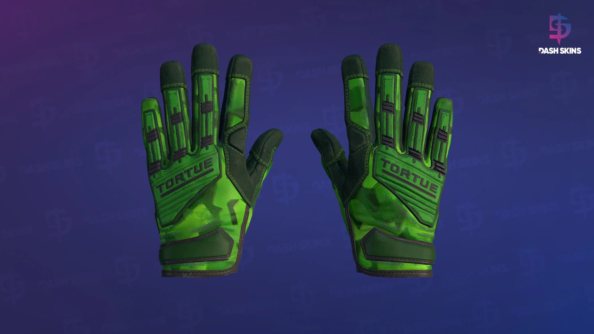 ★ Specialist Gloves | Lime Polycam (Well-Worn) Screenshot Playside