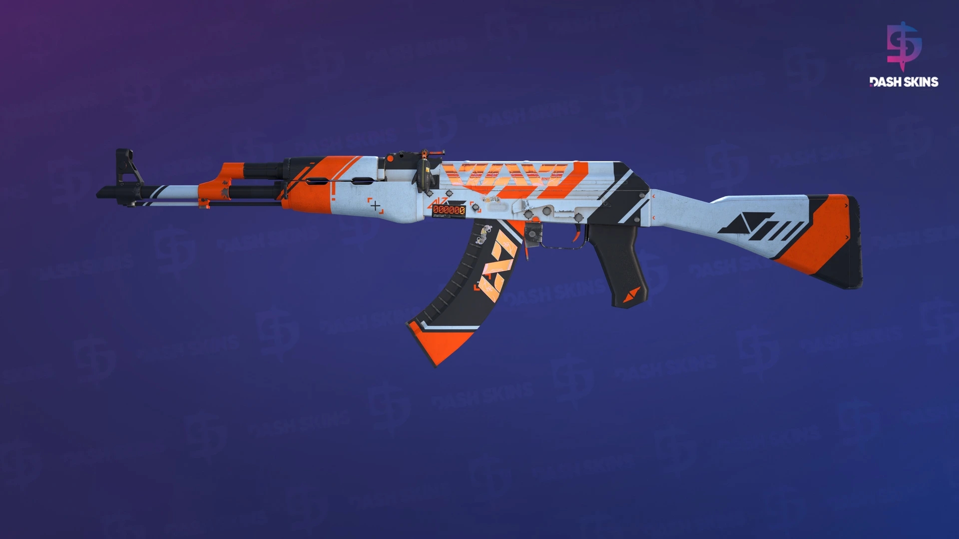 StatTrak™ AK-47 | Asiimov (Minimal Wear) Screenshot Playside