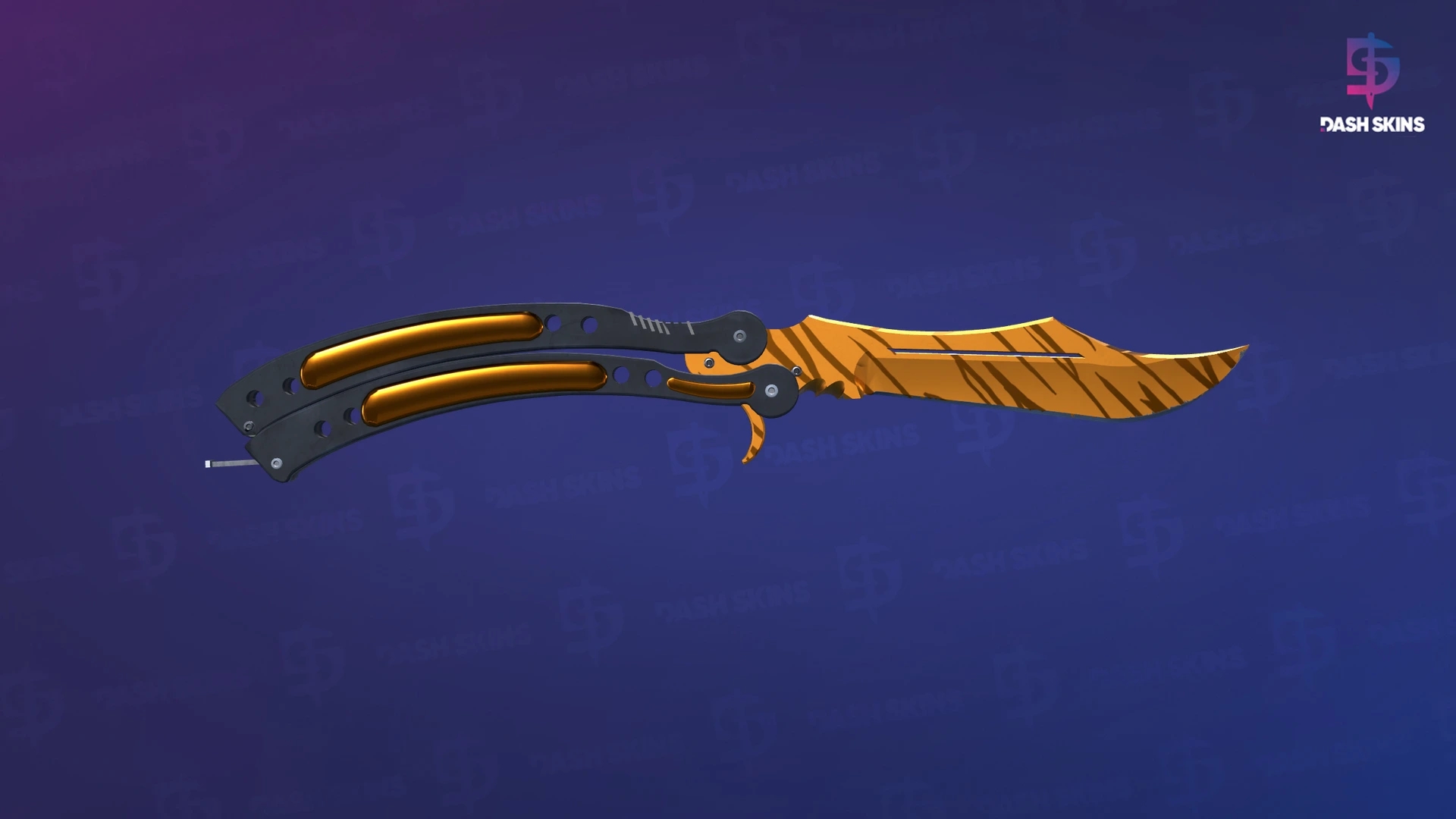 ★ Butterfly Knife | Tiger Tooth (Factory New) Screenshot Playside