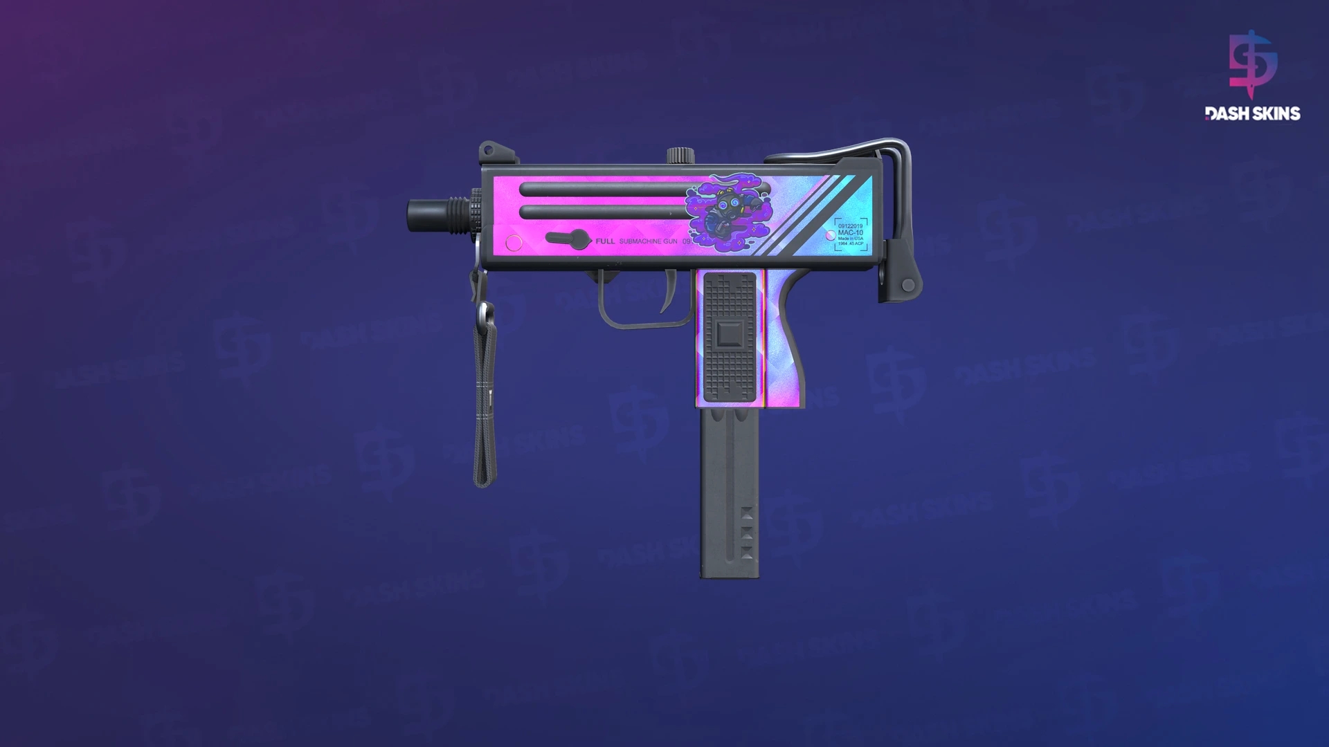 MAC-10 | Disco Tech (Field-Tested) Screenshot Playside