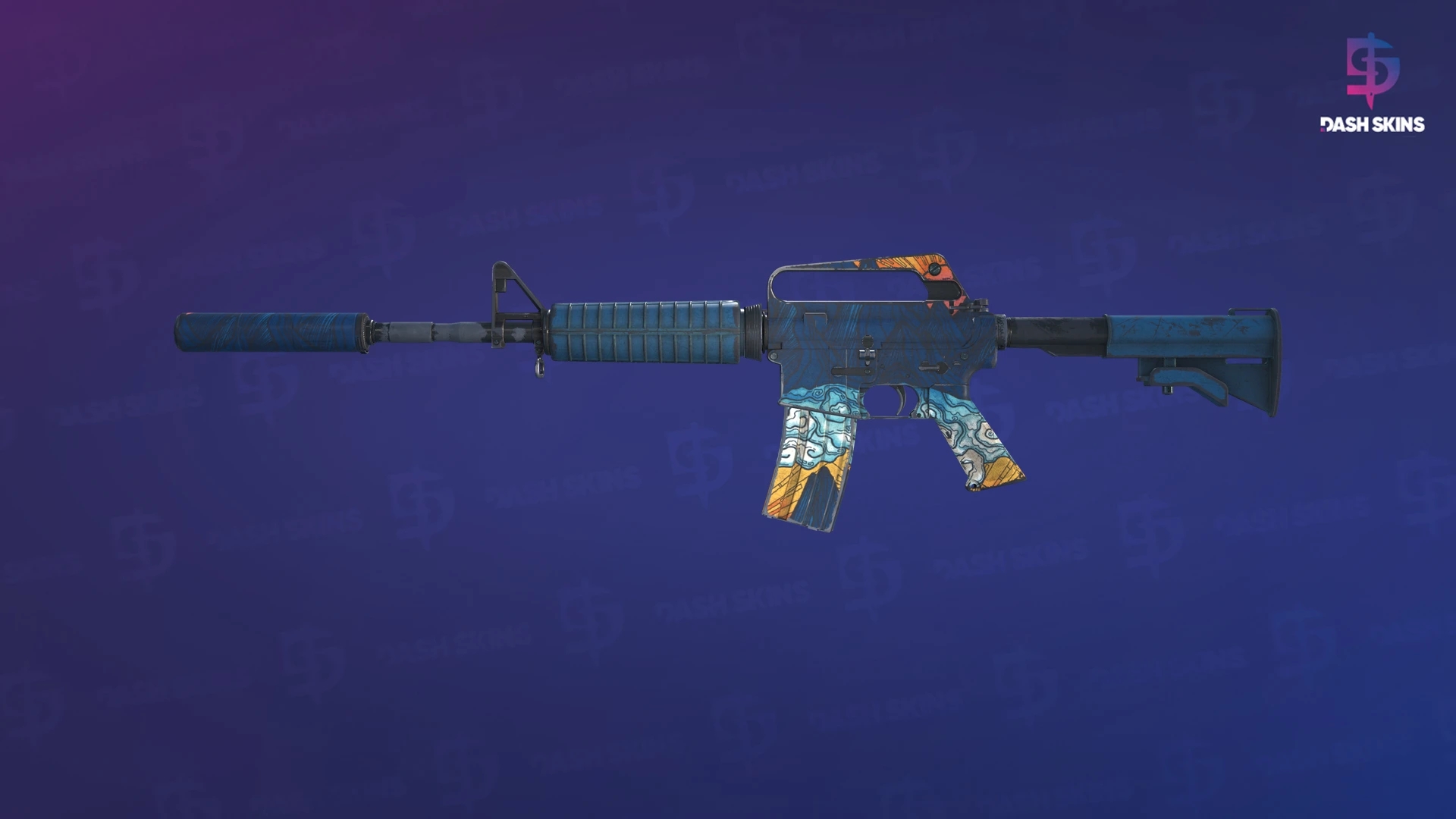 M4A1-S | Solitude (Battle-Scarred) Screenshot Playside