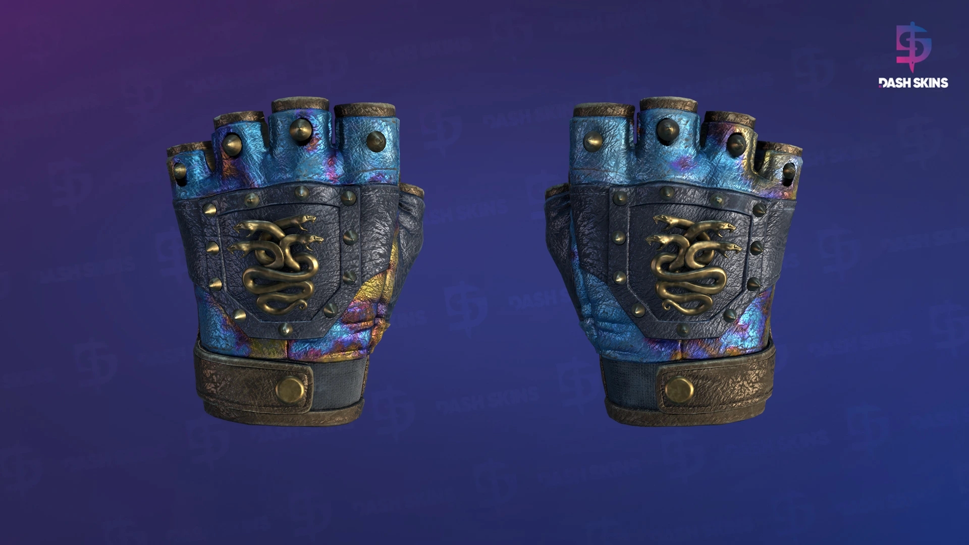 ★ Hydra Gloves | Case Hardened (Well-Worn) Screenshot Playside