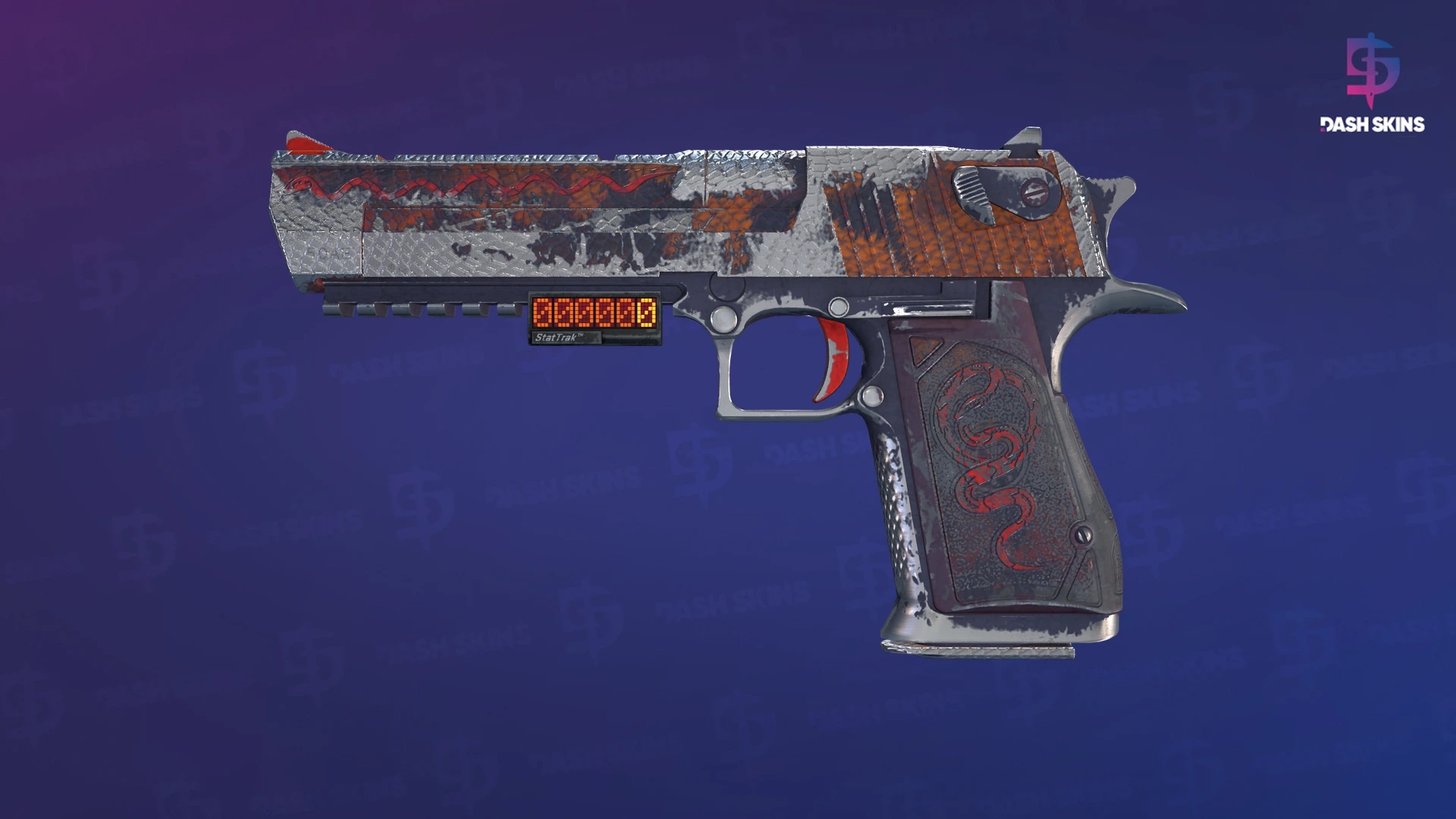 StatTrak™ Desert Eagle | Serpent Strike (Battle-Scarred) Screenshot Playside