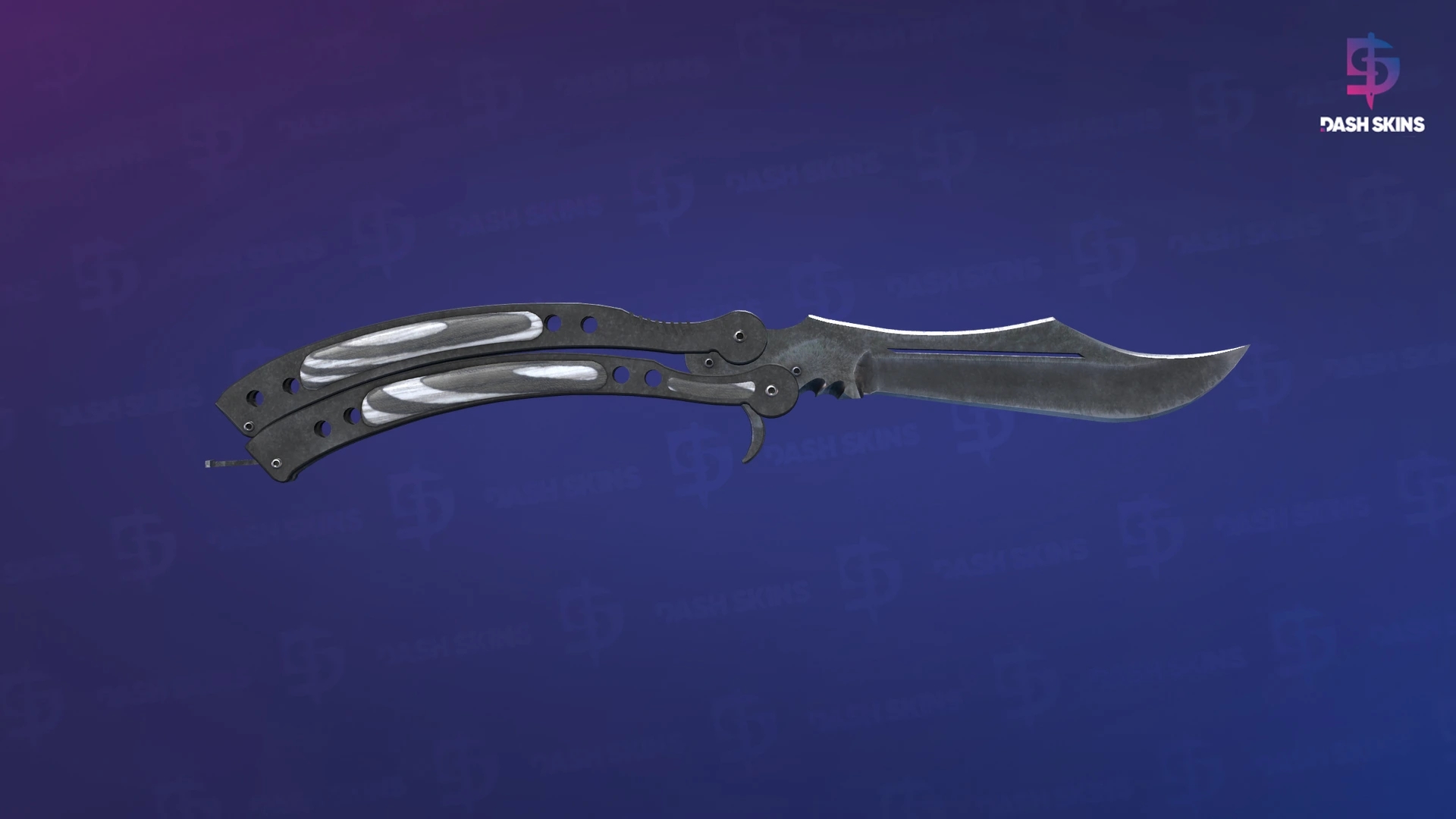 ★ Butterfly Knife | Black Laminate (Field-Tested) Screenshot Playside