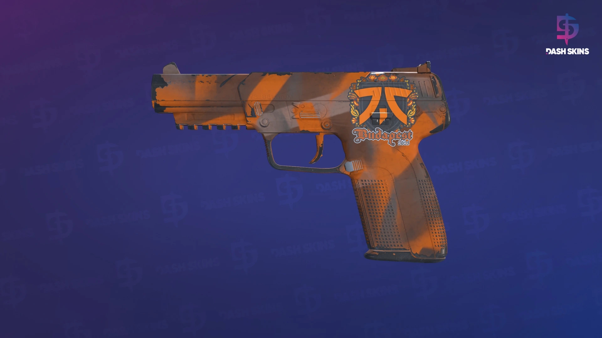 Five-SeveN | Orange Peel (Minimal Wear) Screenshot Playside