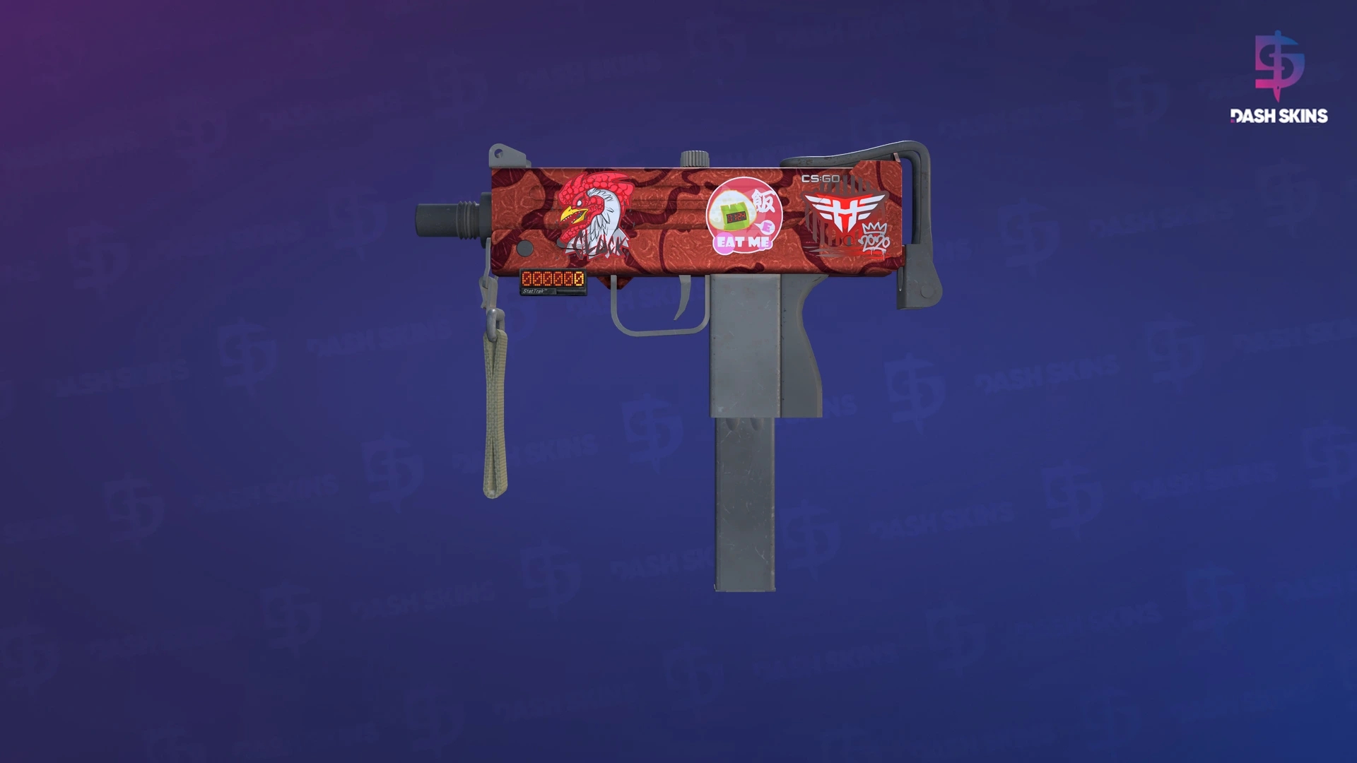 StatTrak™ MAC-10 | Carnivore (Well-Worn) Screenshot Playside
