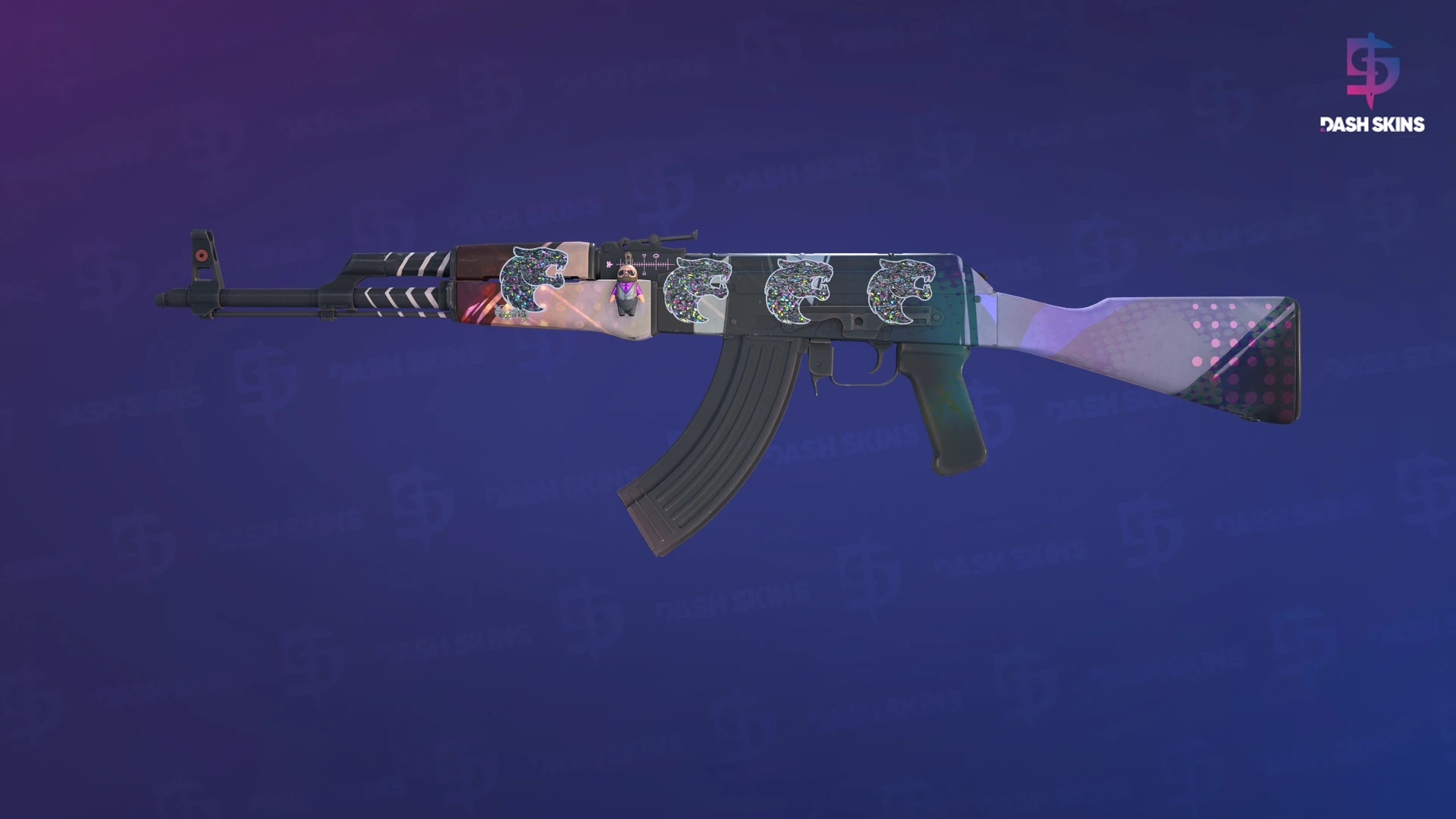 AK-47 | Crossfade (Minimal Wear) Screenshot Playside