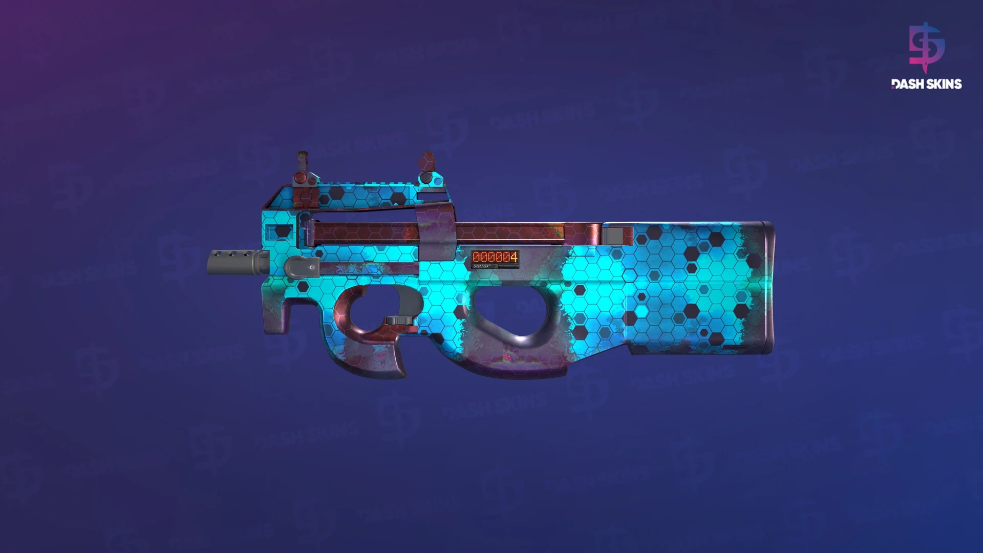 StatTrak™ P90 | Module (Minimal Wear) Screenshot Playside