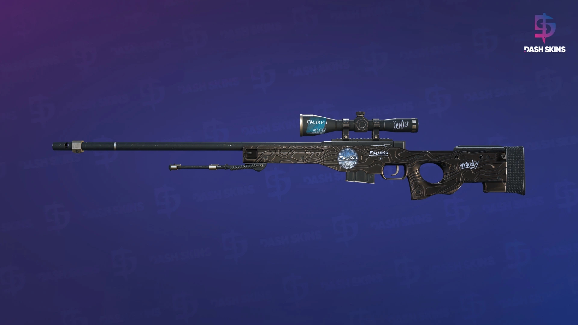 AWP | Black Nile (Field-Tested) Screenshot Playside