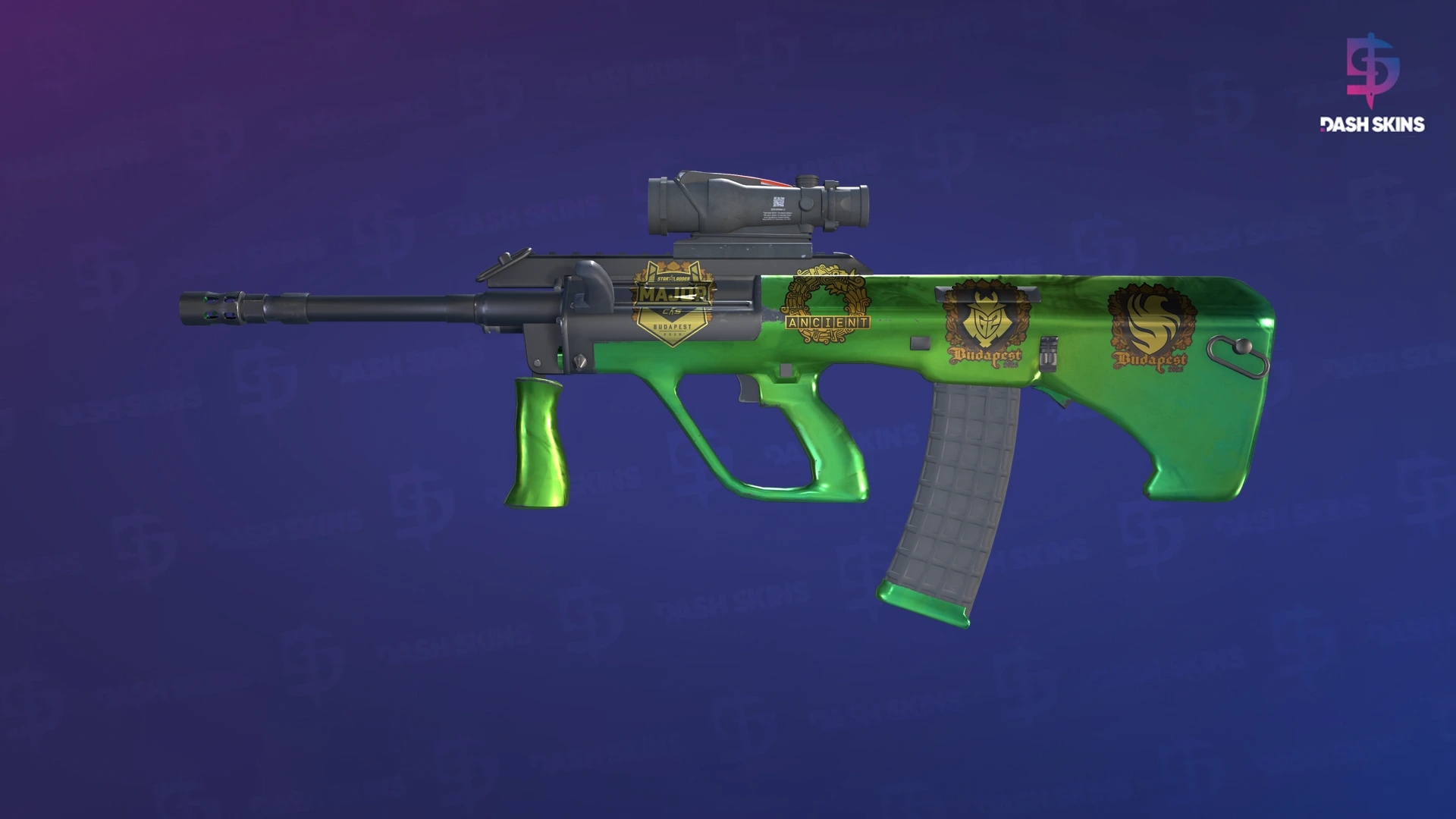 Souvenir AUG | Carved Jade (Factory New) Screenshot Playside