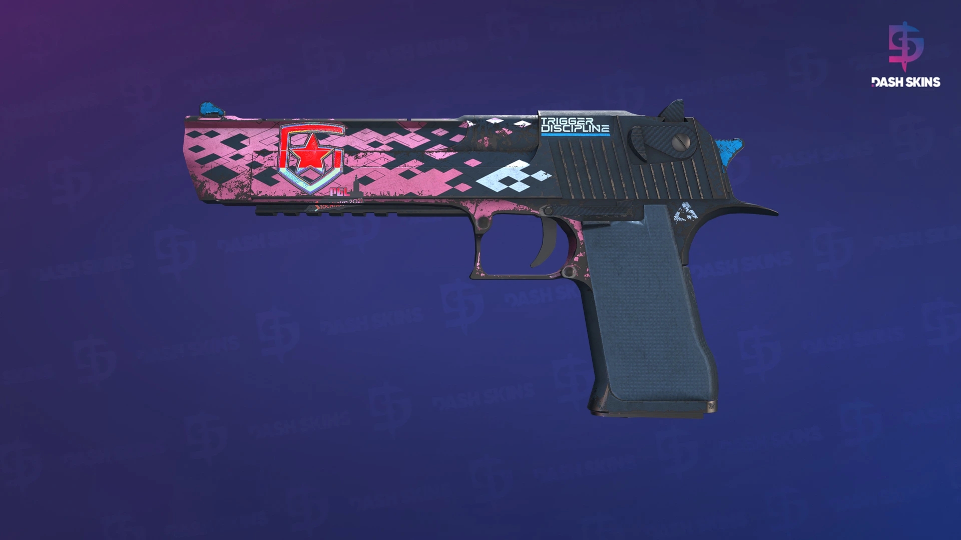 Desert Eagle | Trigger Discipline (Battle-Scarred) Screenshot Playside