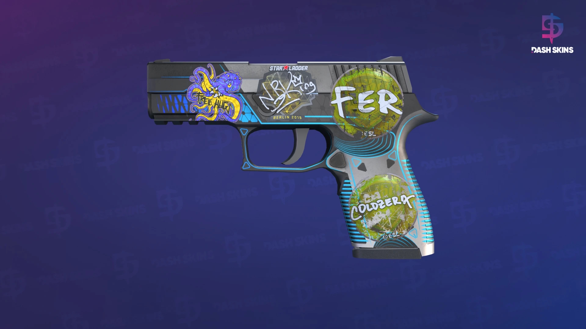 P250 | Valence (Minimal Wear) Screenshot Playside
