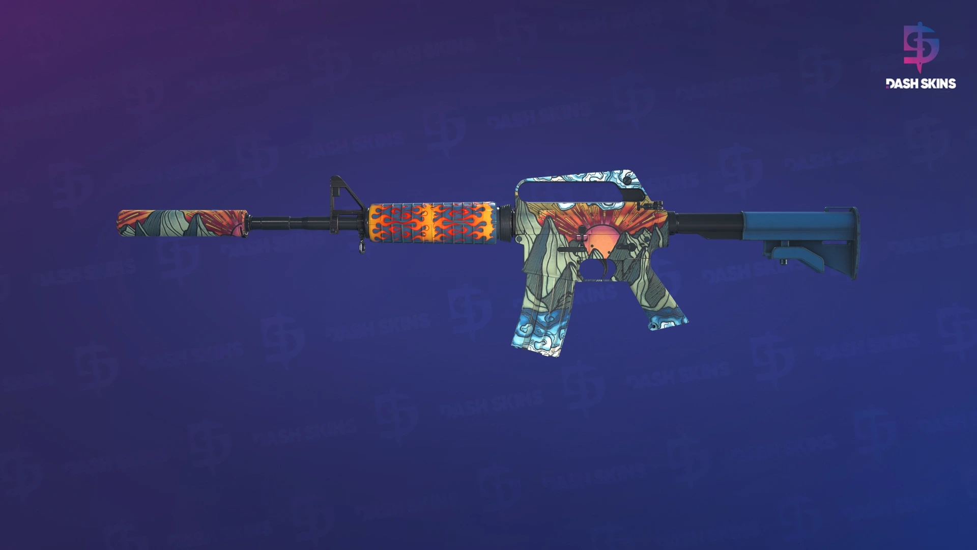 M4A1-S | Solitude (Minimal Wear) Screenshot Playside