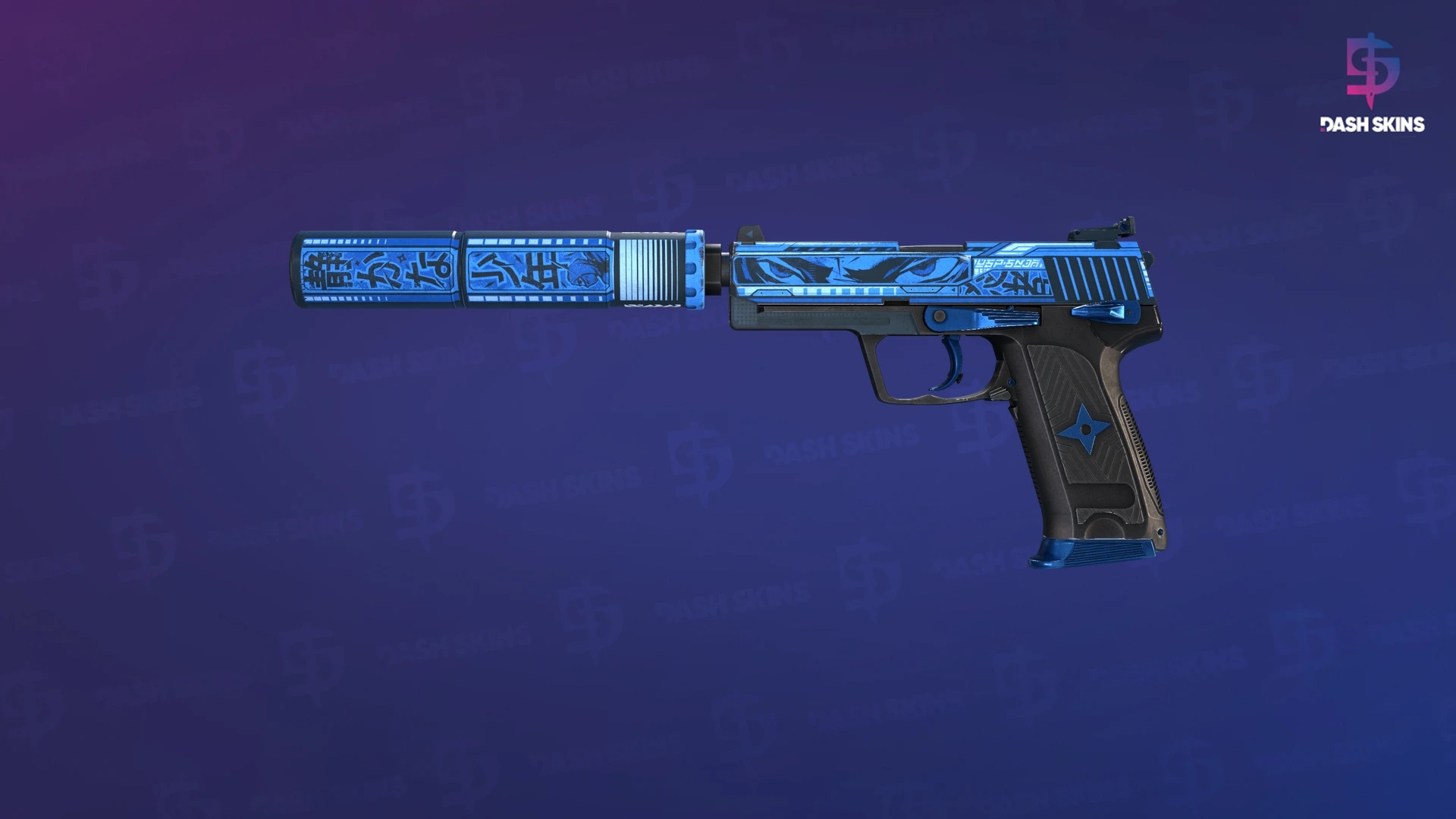 USP-S | Silent Shot (Well-Worn) Screenshot Playside
